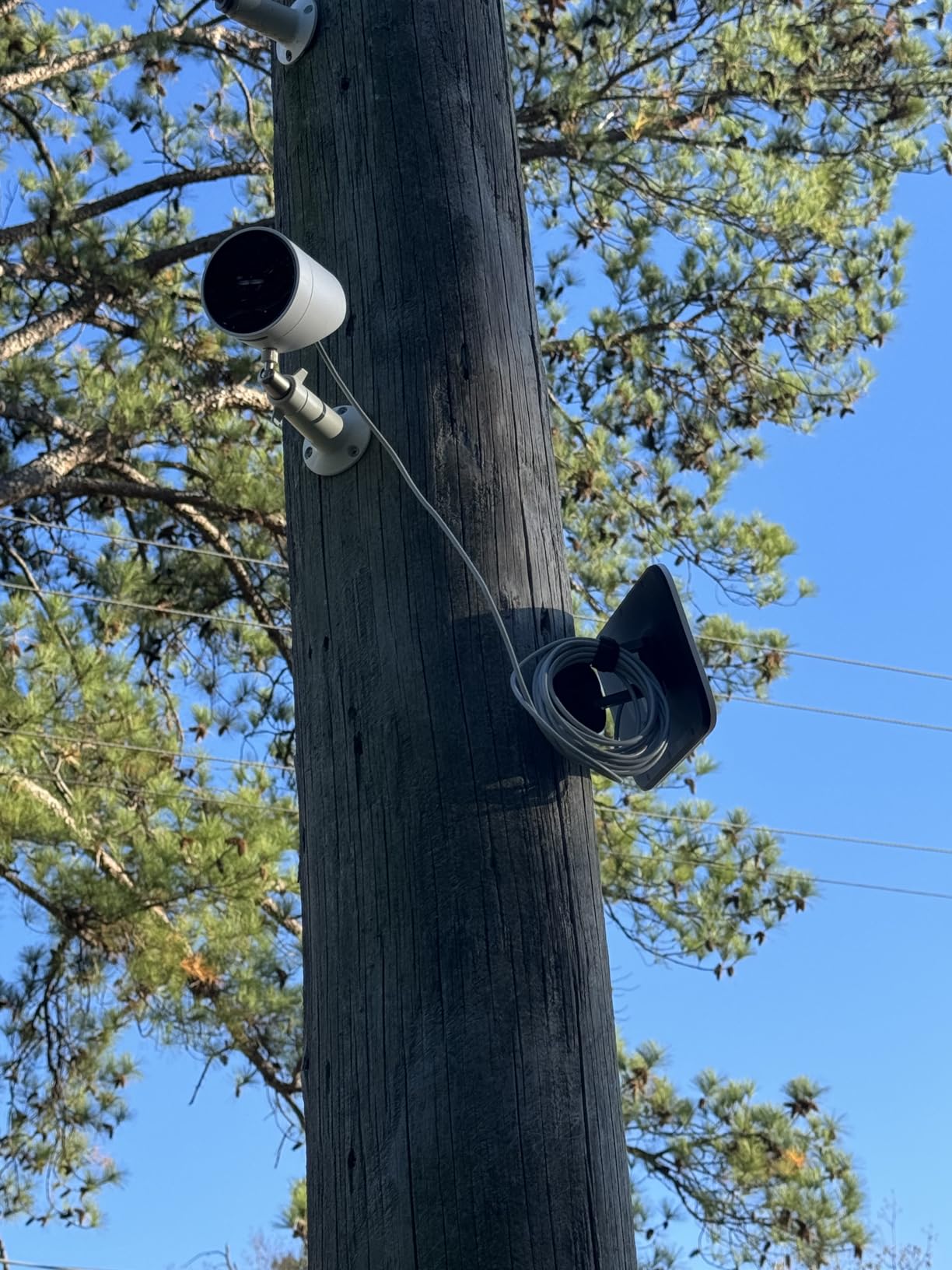 SimpliSafe Solar Panel for Outdoor Security Camera, White customer photo 1