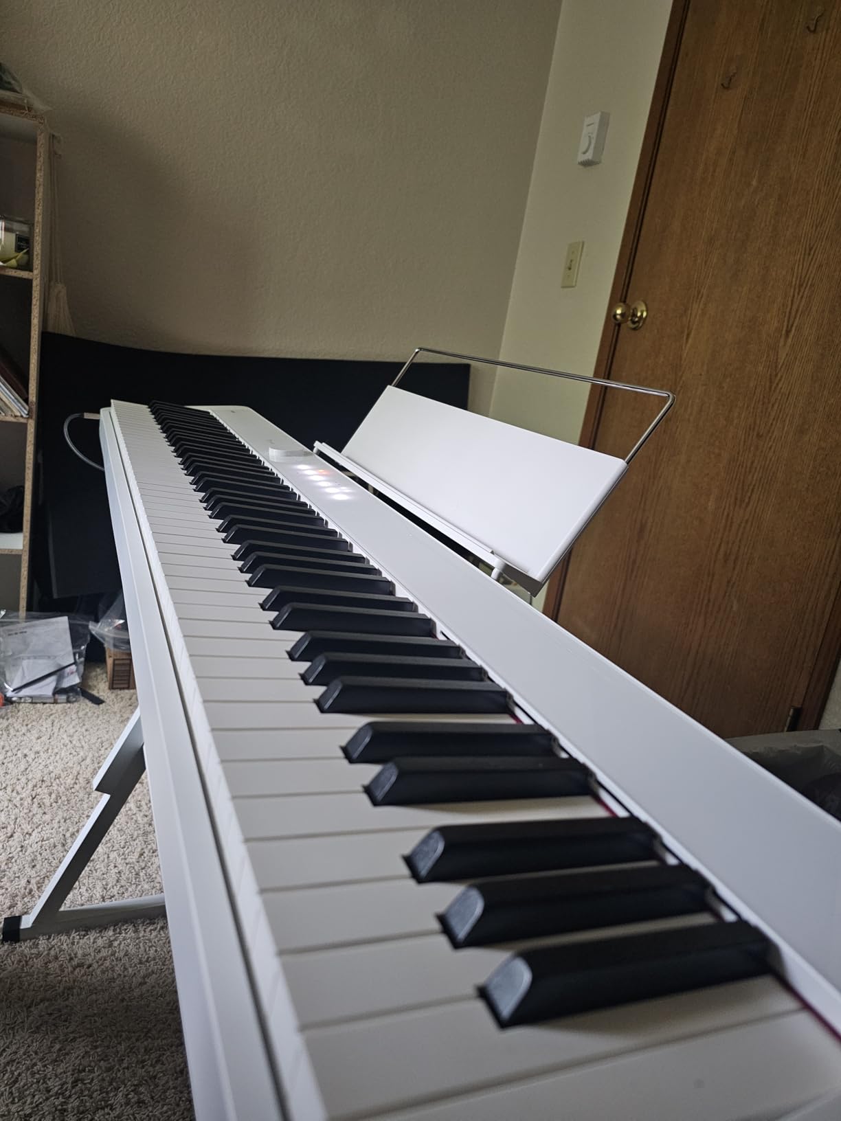 Casio Privia PX-S1100 88-Key Touch-Responsive Weighted Digital Piano with German Grand Tone, Bluetooth, Casio Music Space App - Gloss Black Finish customer photo 2
