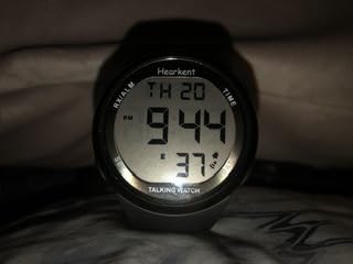 Atomic Talking Watch Sets Itself for Visually impaired or Seniors LCD Big Number Easy-to-Read Talking Watch for Elderly customer photo 2