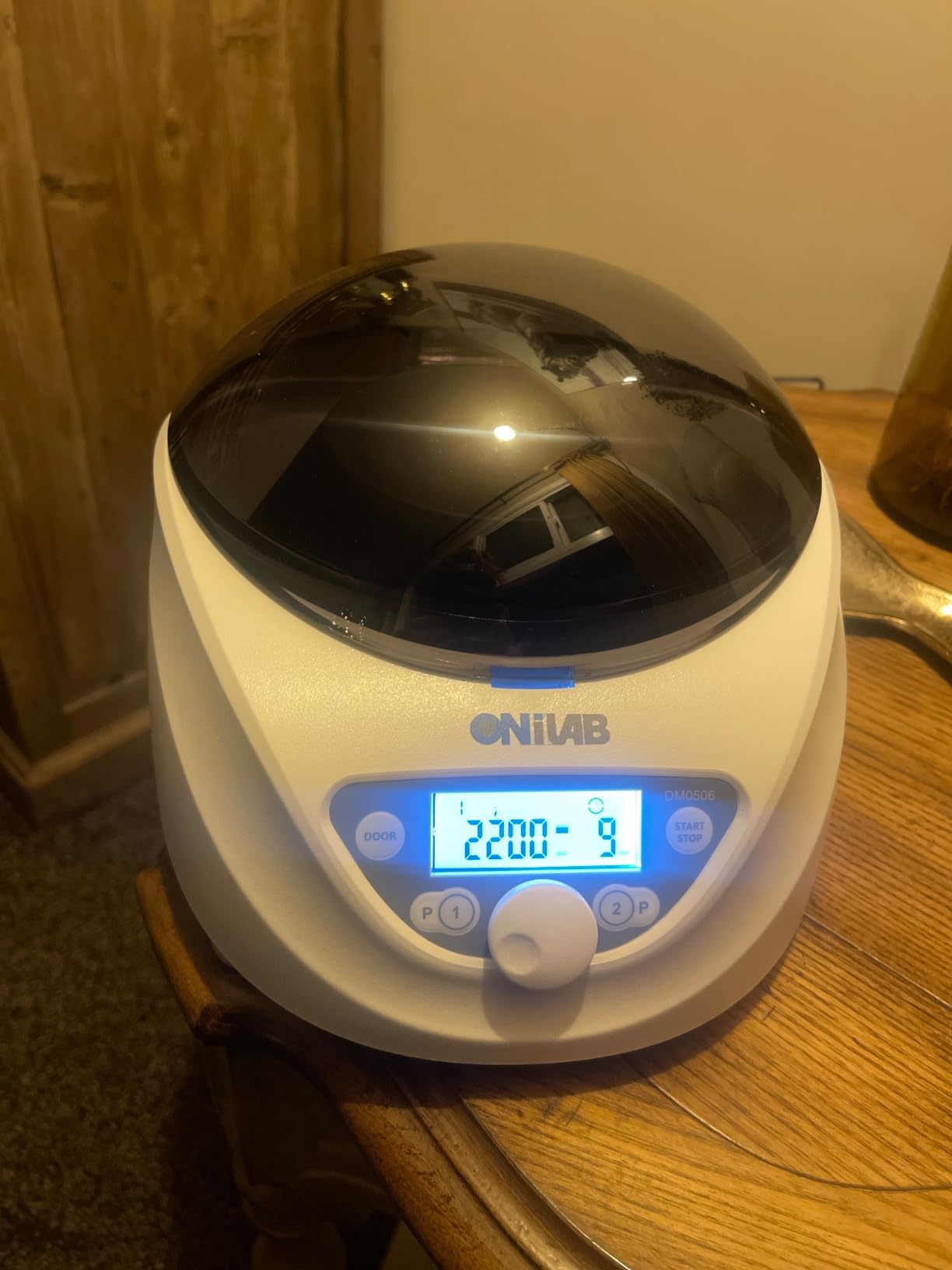 ONiLAB Lab PRP Benchtop Centrifuge 6x15mL/10mL/7mL/1.5-5ml, 300-5000rpm(Max. 2600xg RCF),LCD Digital Desktop Lab Centrifuge Timer 30sec-99min, Two Quick Start Programs customer photo 2