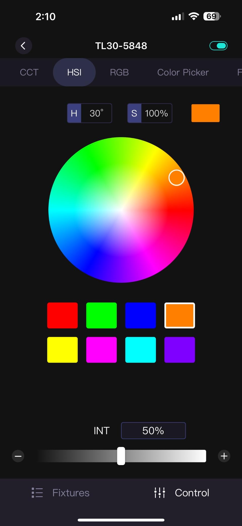 Godox TL30 RGB Tube Light, CRI 97+ TLCI 99+ Handheld Full Color LED Video Light Wand, 2700K-6500K Dimmable LED Light Stick, 37 FX Light Effects customer photo 1