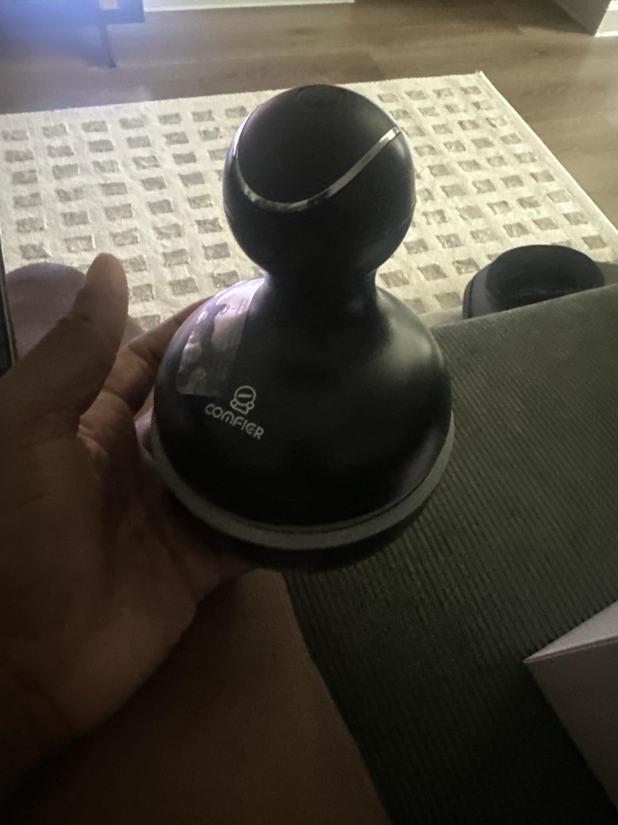 COMFIER Electric Scalp Massager, Waterproof Head Massager with Mutlti-Modes Vibration, Handheld Portable Head Scratcher for Hair Growth, Dog Cat Massager for Deep Clean and Stress Relax customer photo 1