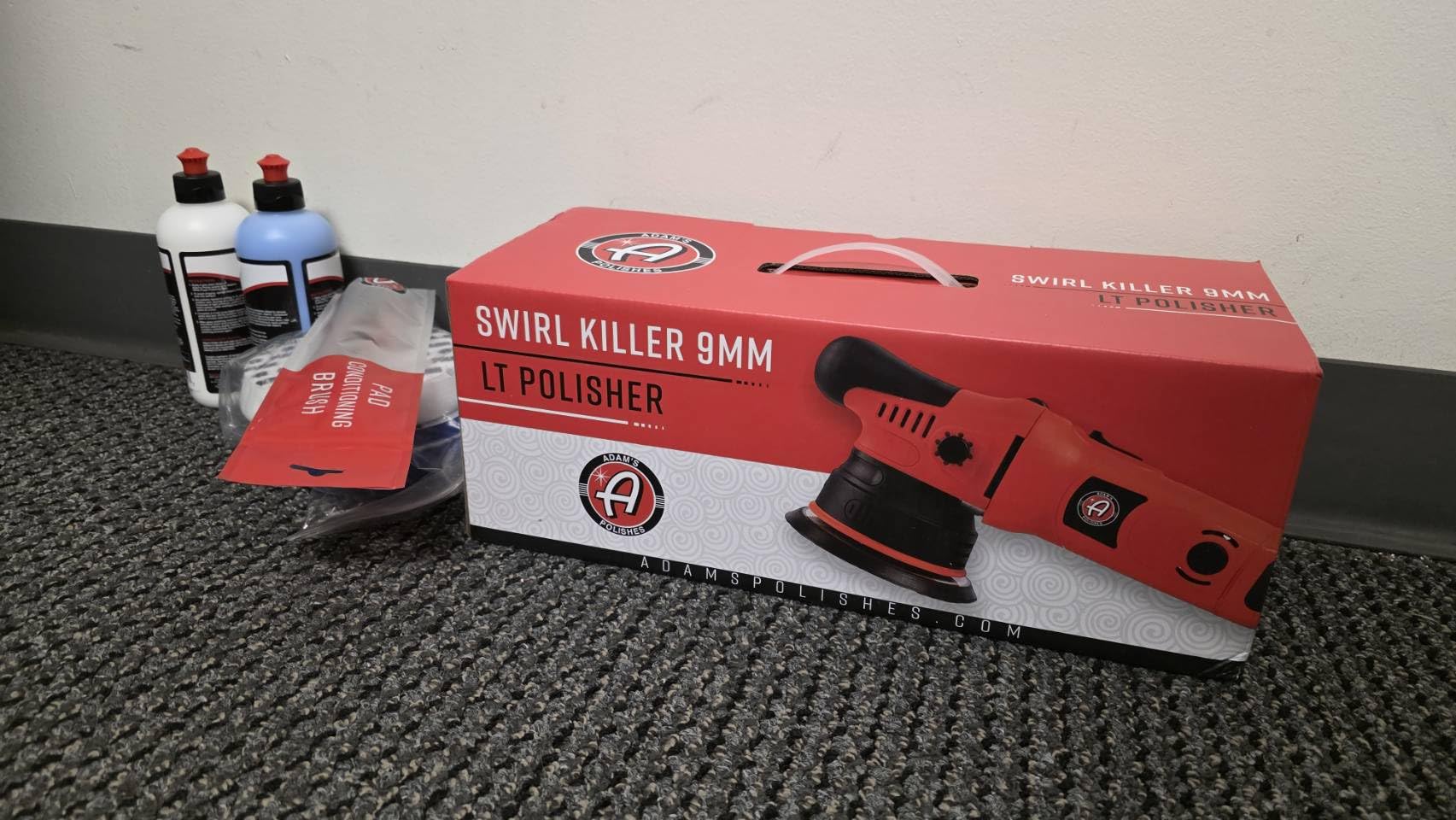 Adam's Polishes 9mm Dual Action Car Polisher (Polishing Kit) - Buffer Car Scratch Remover with Polish, Compound & Pads customer photo 1