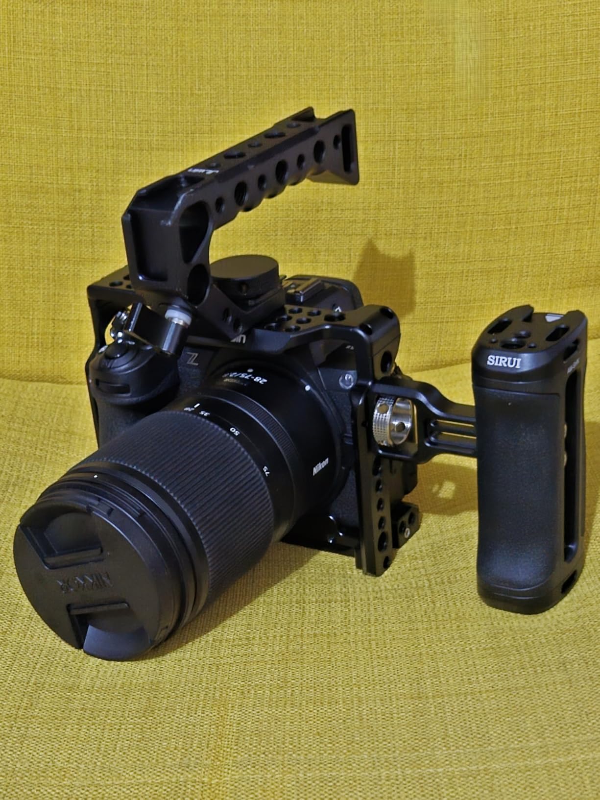 Hersmay A7III Cage with Top Handle for Sony A7III A7RIII A9 customer photo 1