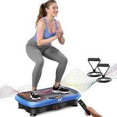 AXV Vibration Plate Fitness Platform Exercise Machine Vibrating Shaking Full Body Shaker Workout Vibrate Stand Shake Board Sport Gym for Weight Loss Fat Burner for Women Men customer photo 2