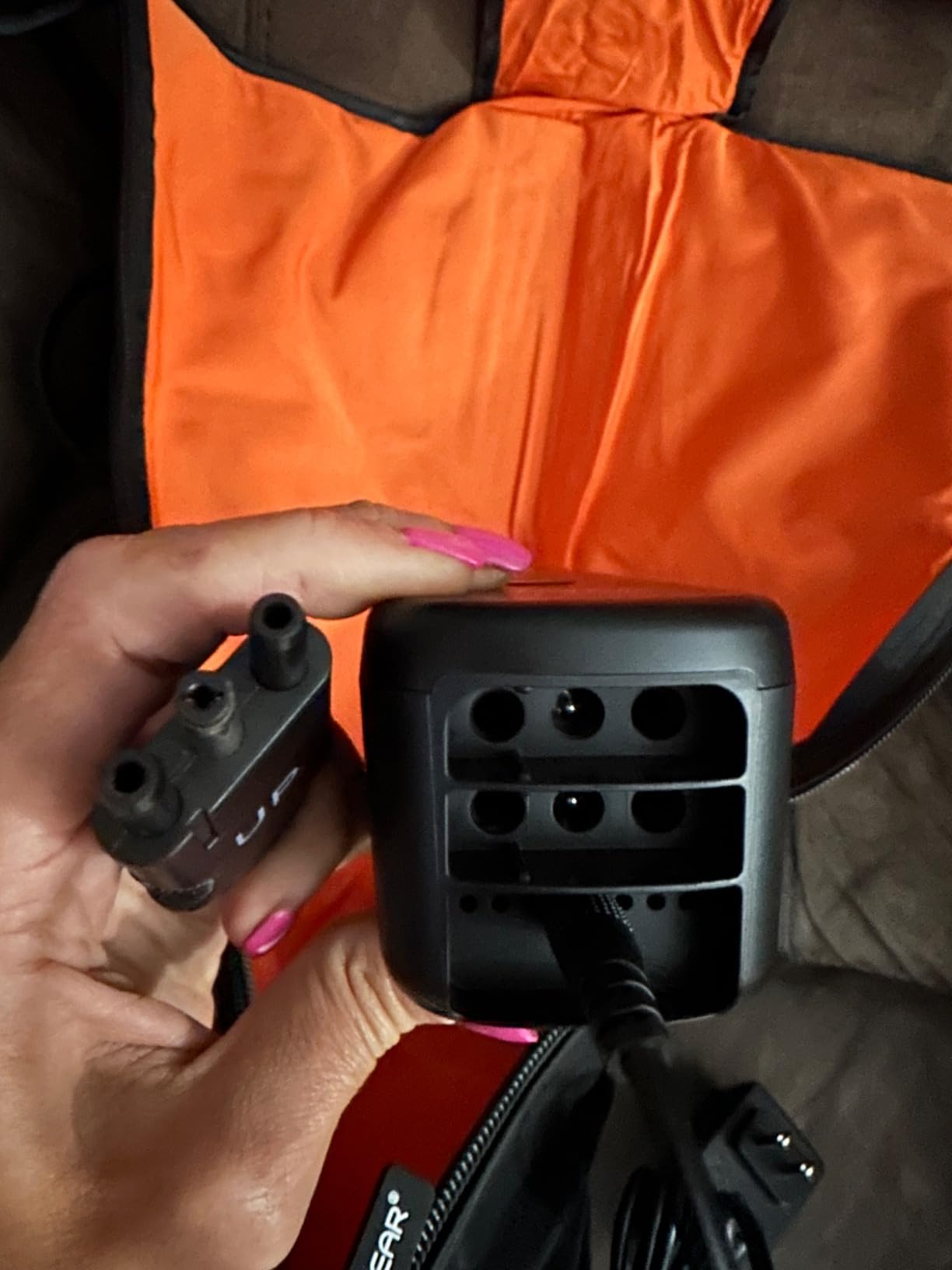 QUINEAR Leg Massager, 3-in-1 Foot Calf & Thigh Massager with Heat and Compression Therapy, Leg Massage Boots for Pain Relief, FSA-HSA Eligible customer photo 2