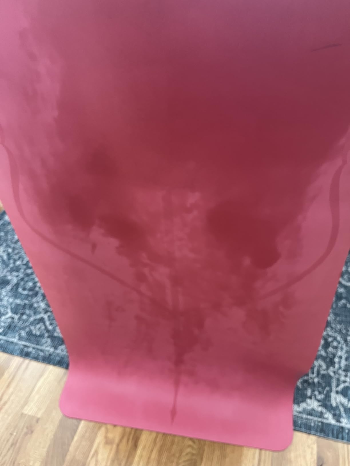 Liforme Travel Yoga mat - Patented Alignment System, Warrior-Like Grip, Non-Slip, Eco-Friendly, Ultra-Lightweight and Sweat Resistant, Made with Natural Rubber customer photo 2