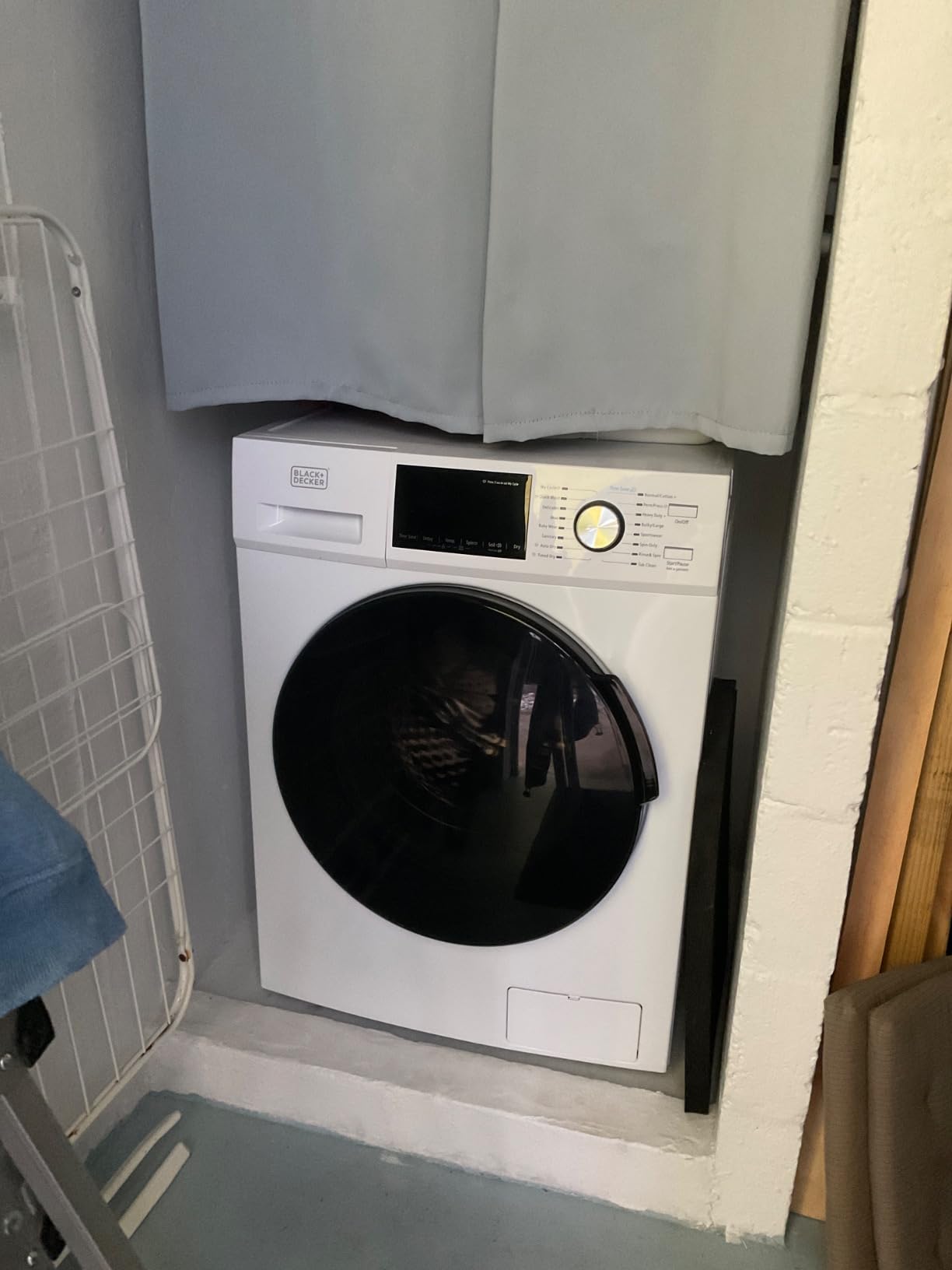 BLACK+DECKER Washer and Dryer Combo, 2.7 Cu. Ft. All In One Washer and Dryer with LED Display & 16 Cycles customer photo 1