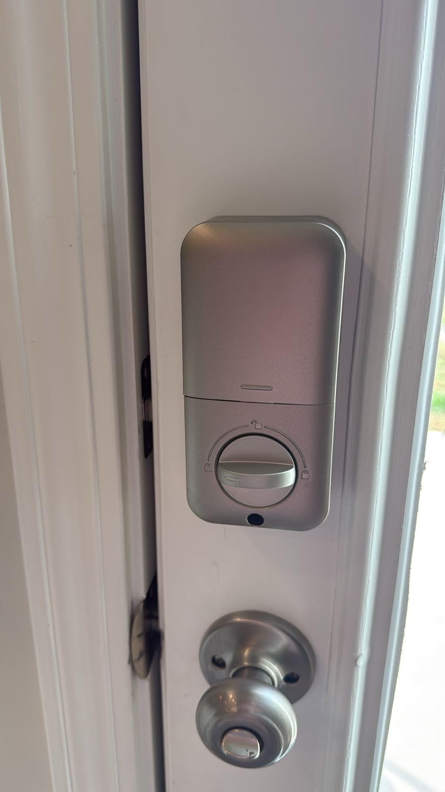 TEEHO TE001 Keyless Entry Door Lock with Keypad - Smart Deadbolt Lock for Front Door with 2 Keys - Auto Lock - Easy Installation - Matte Black customer photo 1