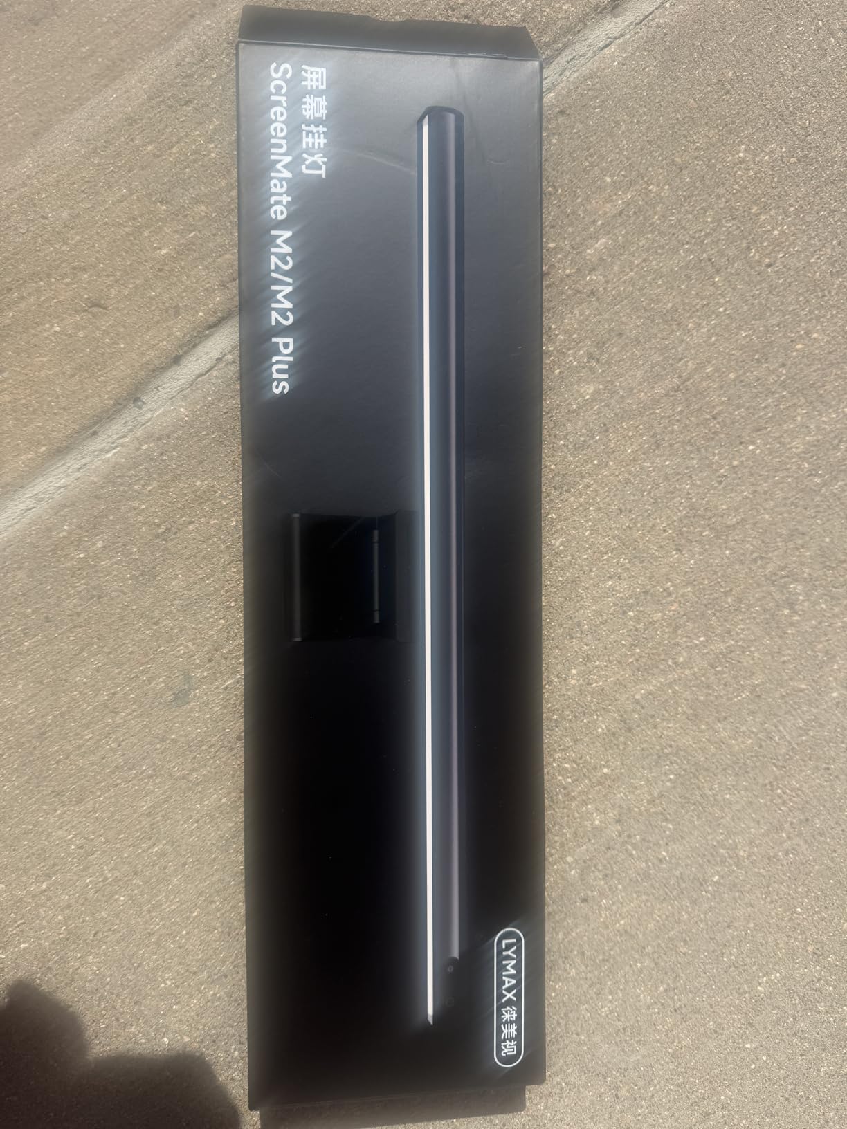 LYMAX Monitor Light Bar, Eye-Care USB Computer Lamp Dimmable Screen Light Bar, Fit for All Monitor with Wireless Controller, Backlight, No Screen Glare, Space Saving for Home Office Gaming Desk Light customer photo 1