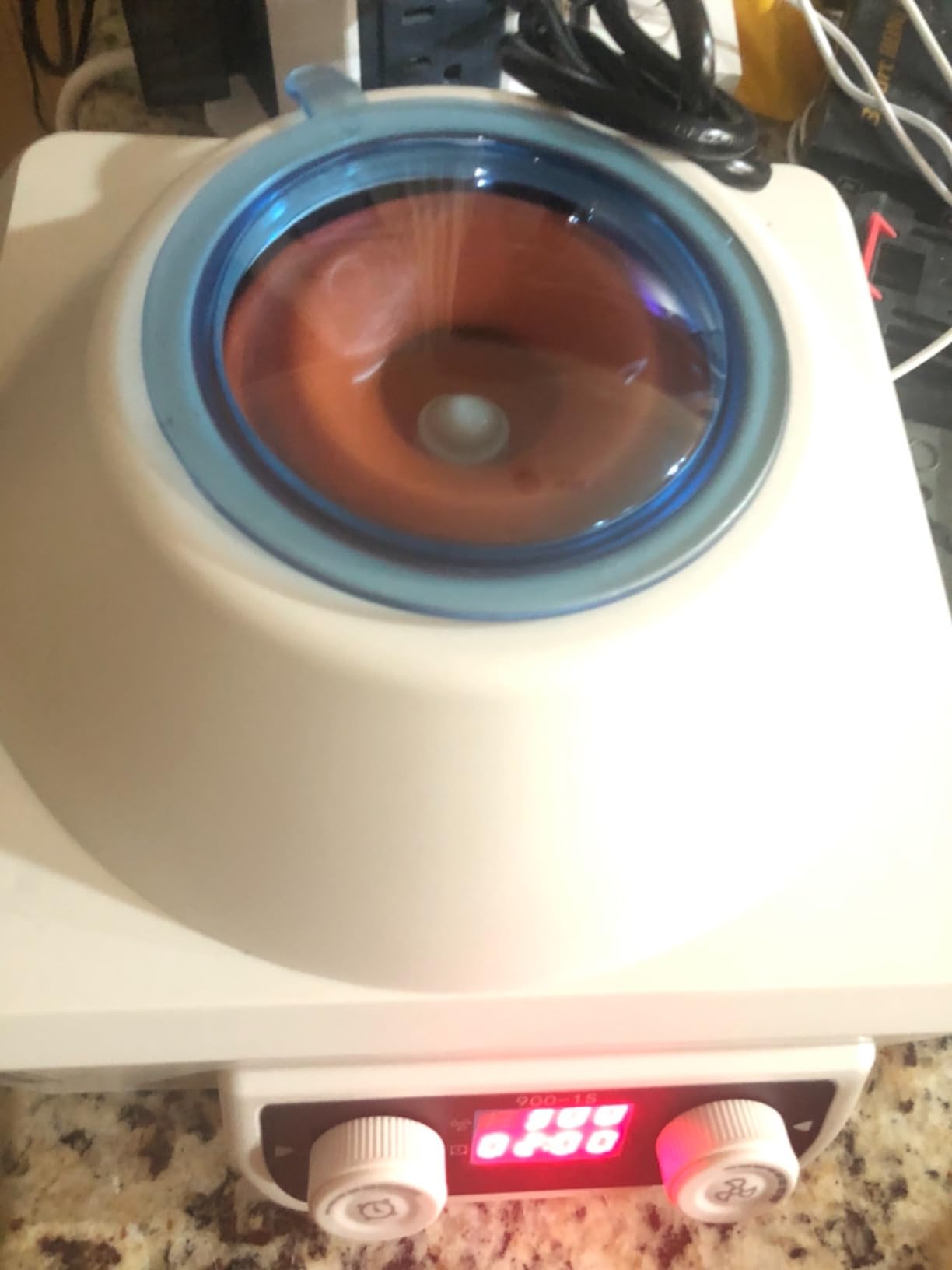 Cekegon Centrifuge, PRP Centrifuge Machine 6x10ml with LCD Digital Control, 4000rpm 1685xg RCF Portable Lab Benchtop Centrifuges, Timer 1-99min customer photo 2