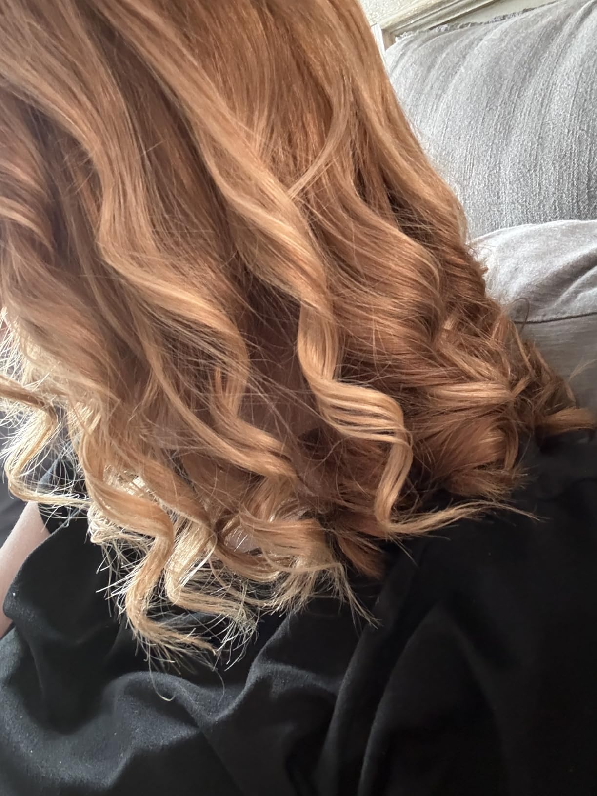 Remington Shine Therapy Argan Oil & Keratin Infused ½-1 Inch Tapered Curling Wand for Natural Curls, Includes Heat Glove customer photo 1