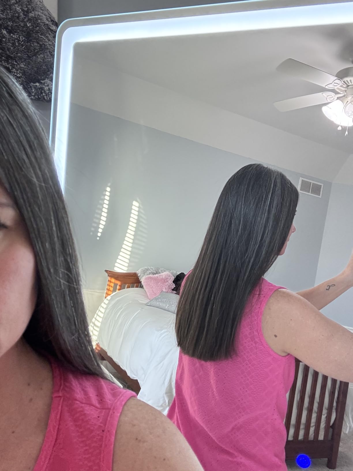 Remington Shine Therapy 2 inch Hair Straightener, Flat Iron Infused with Argan Oil & Keratin, Professional Ceramic Flat Iron for Less Frizz customer photo 1