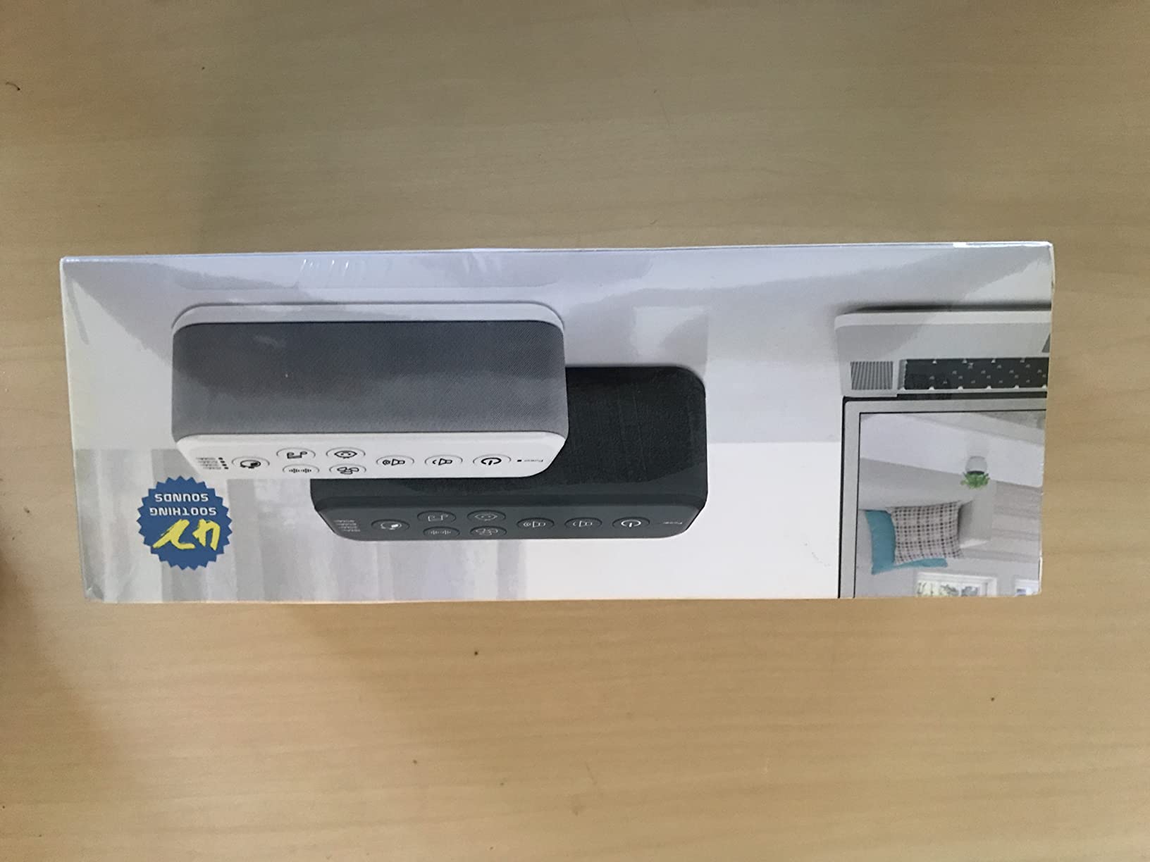 OnLyee White Noise Machine for Office Privacy & Noise Canceling, USB Rechargeable Sound Machine for Sleeping Adults, 42 Soothing Sounds, Lullabies, Fan Sounds, Auto-Off Timer - Ideal for Sleep & Focus customer photo 2