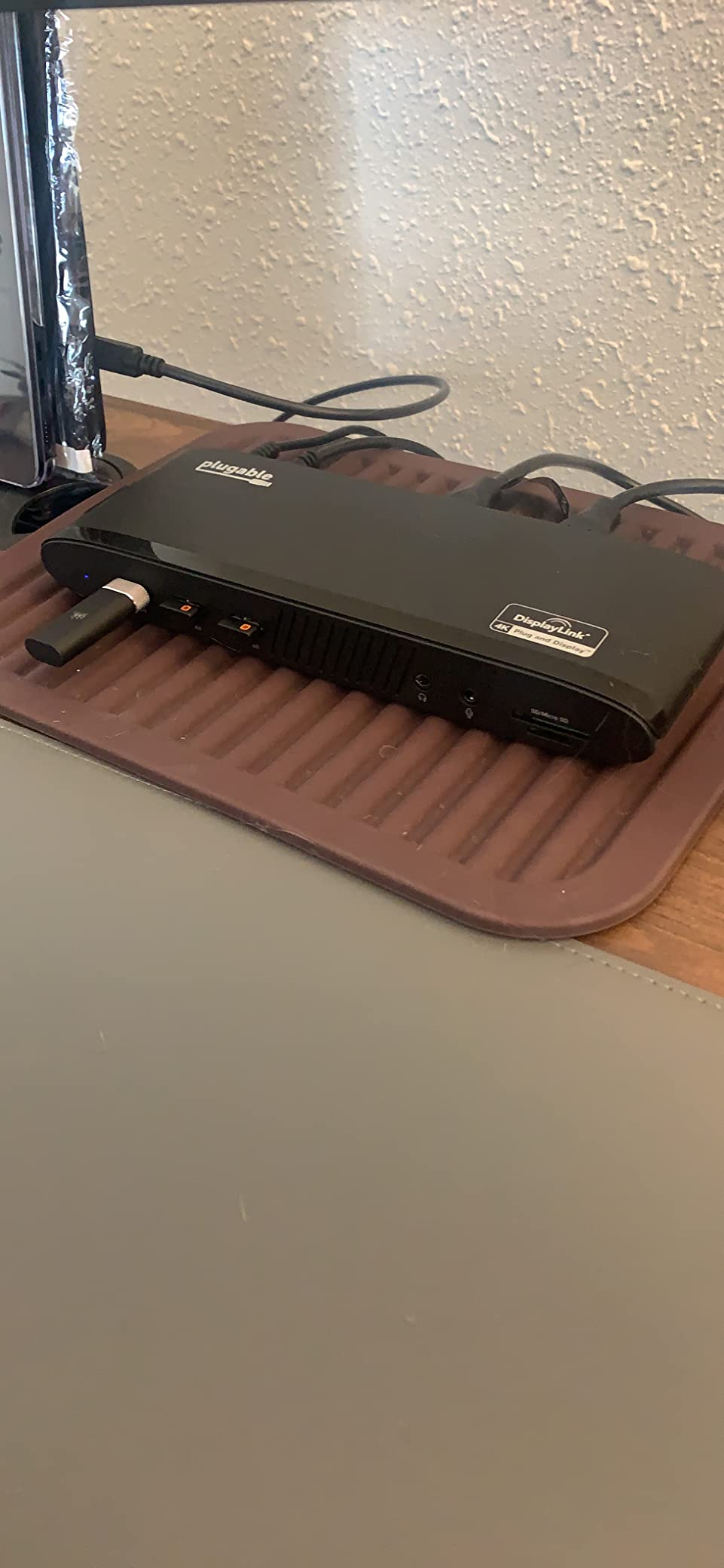 Plugable USB C Laptop Docking Station, Dual Monitor 4K 60Hz for Apple Mac M1/M2/M3/M4/M5/Neo, 2X HDMI or DisplayPort for MacBook, 100W Charging DisplayLink Dock, Driver Install Required (UD-6950PDH) customer photo 2