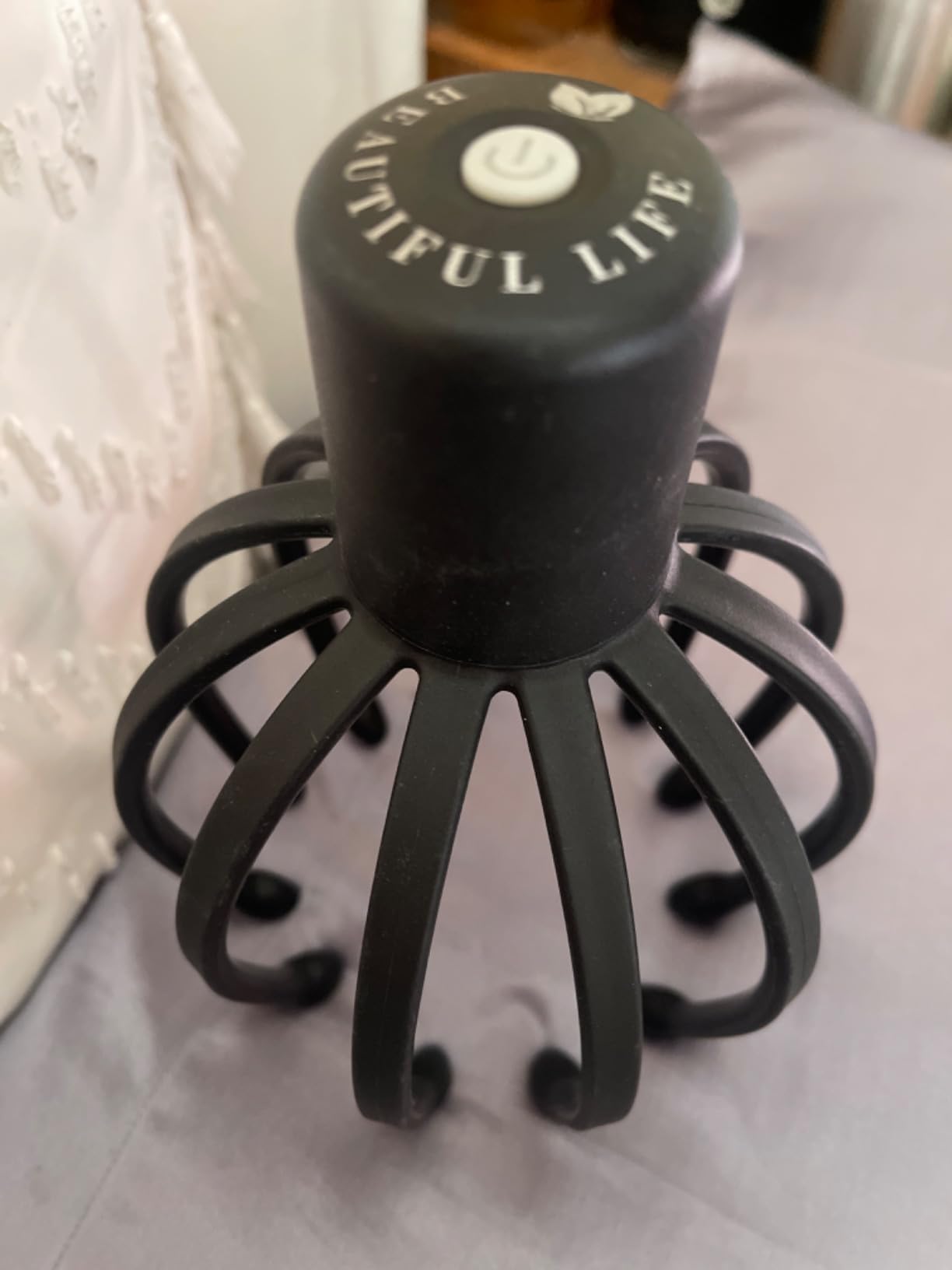 Electric Scalp Massager with 3 Modes, 360 Degree Head Massager, Cordless Portable Head Scratcher for Stress Relax customer photo 2