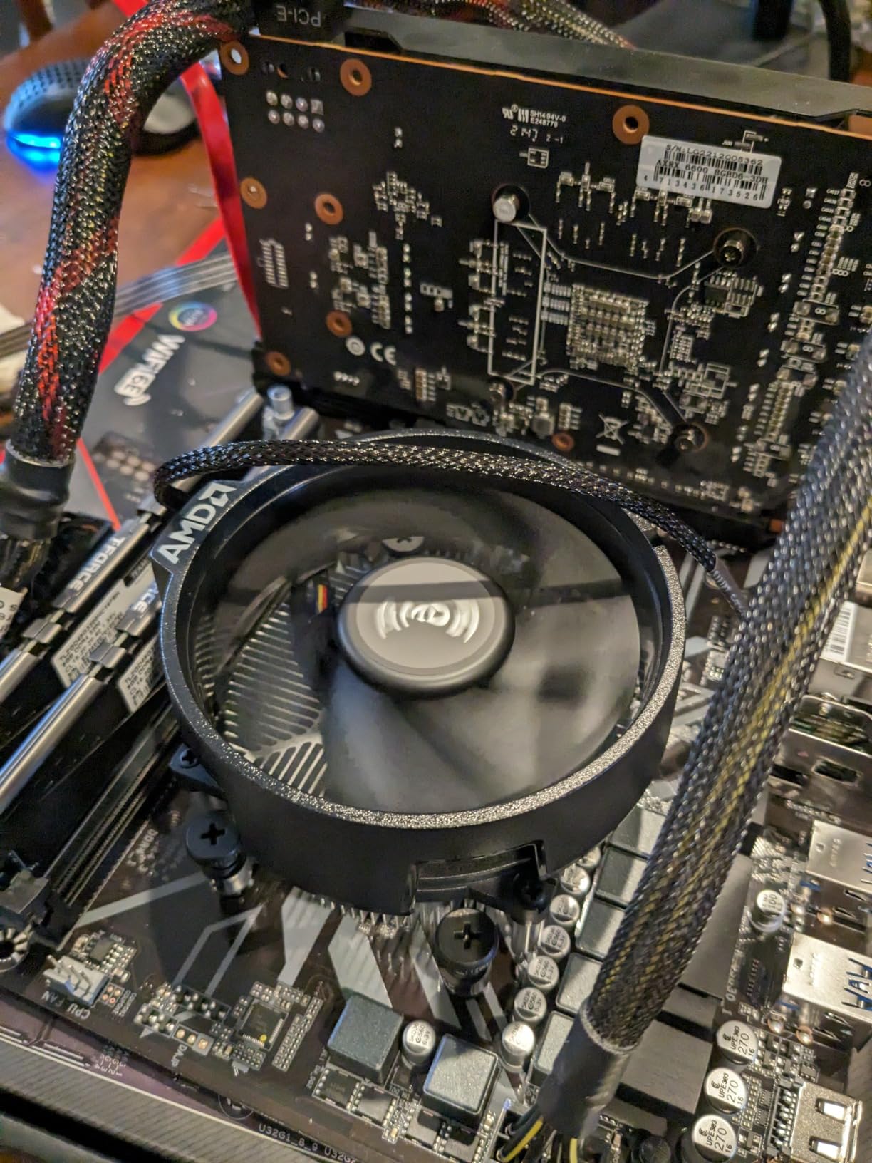 AMD Ryzen 5 4500 6-Core, 12-Thread Unlocked Desktop Processor with Wraith Stealth Cooler customer photo 2