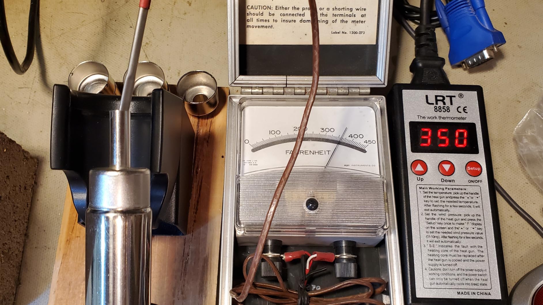 LRT 8858 Micro Hot Air Station SMD Rework Desoldering Digital Heat Gun customer photo 1