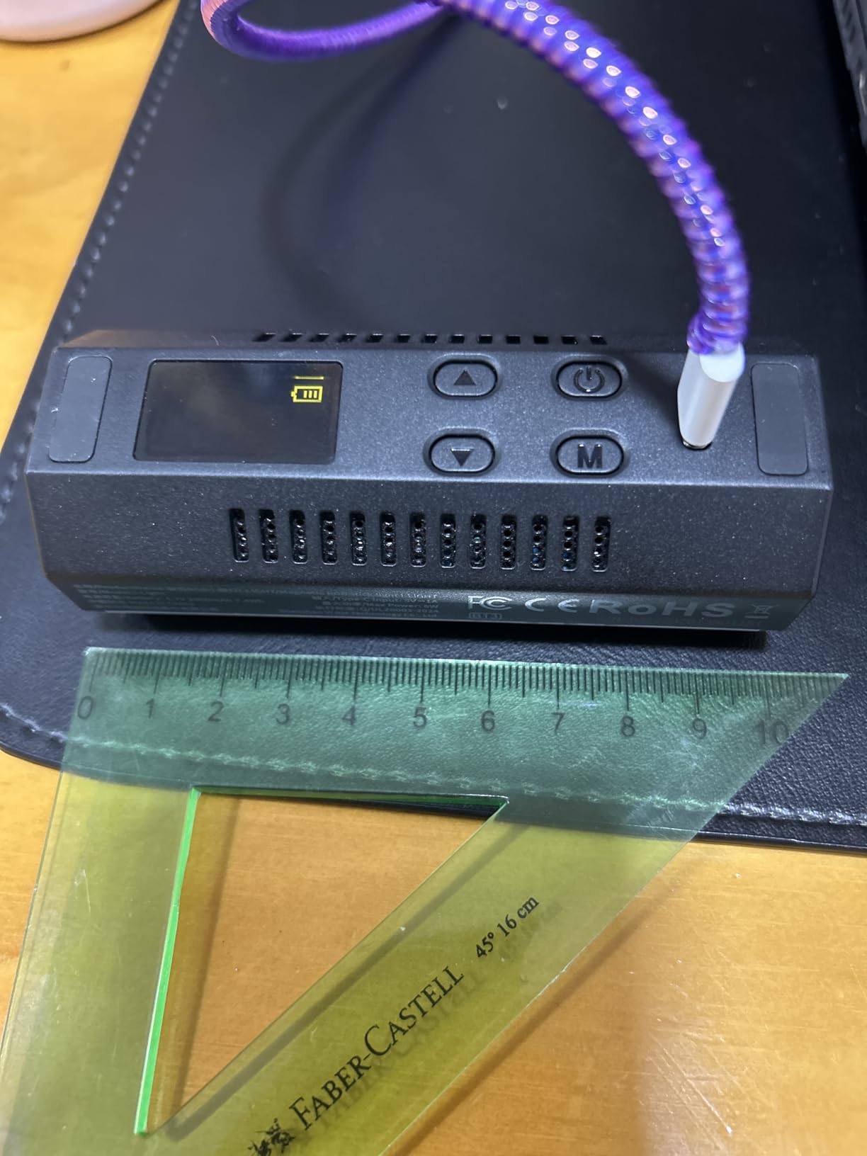 ULANZI VL119 Handheld Light Wand, 360° RGB LED Video Light Stick for Photography, 3300mAh Rechargeable Tube Light customer photo 1