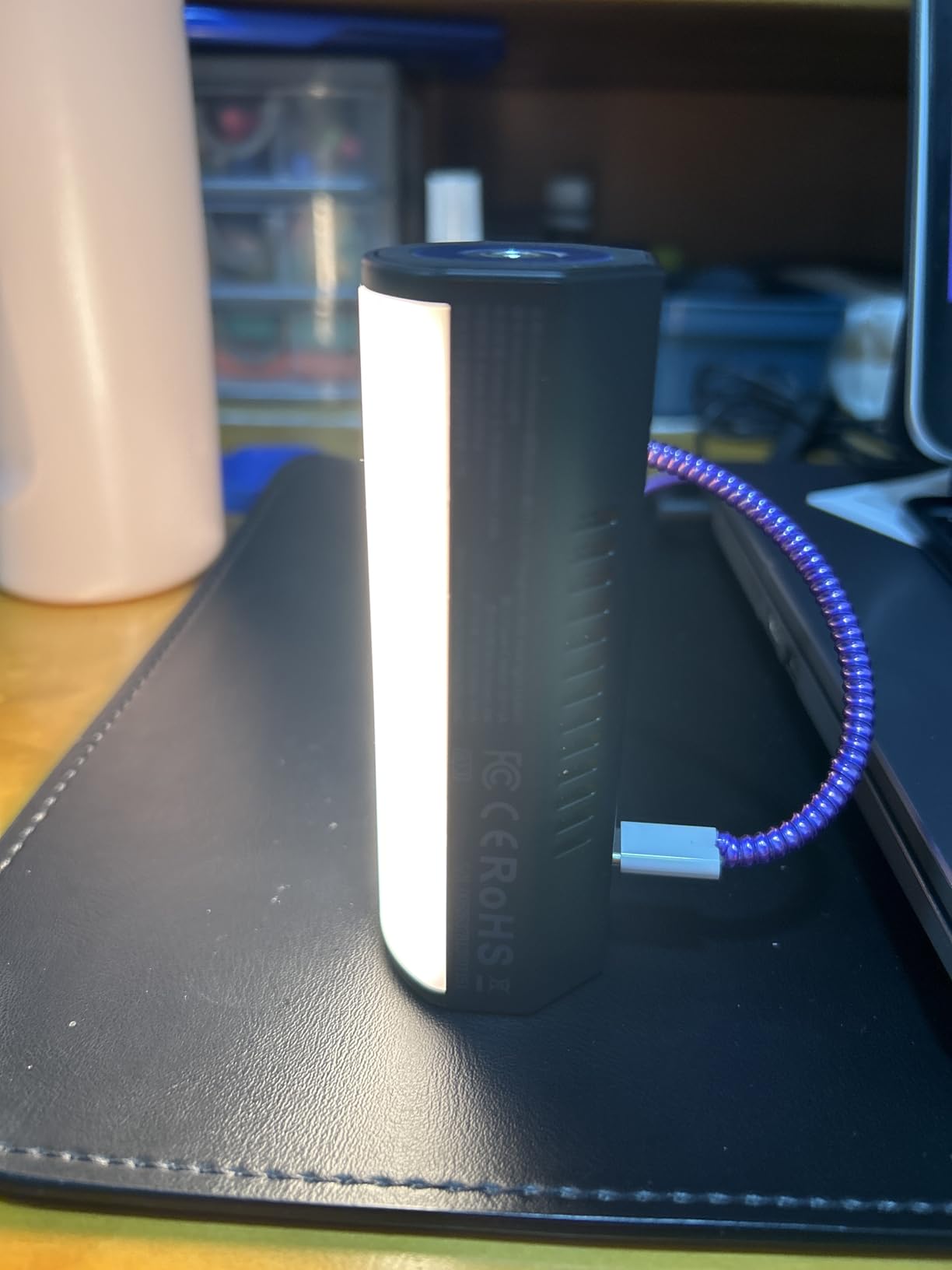 ULANZI VL119 Handheld Light Wand, 360° RGB LED Video Light Stick for Photography, 3300mAh Rechargeable Tube Light customer photo 2