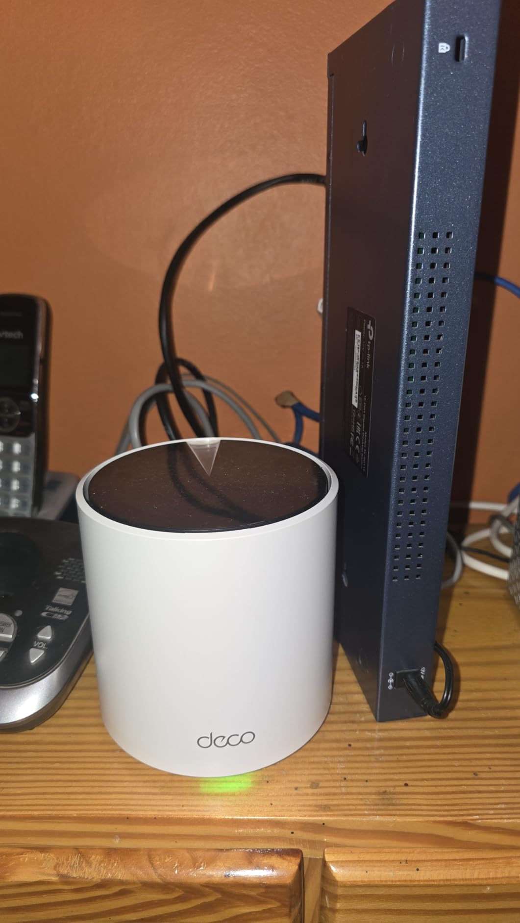 TP-Link Deco X55 AX3000 WiFi 6 Mesh System - Covers up to 4500 Sq.Ft, Replaces Wireless Router and Extender, 3 Gigabit Ports per Unit, Supports Ethernet Backhaul, Deco X55(2-Pack) customer photo 2