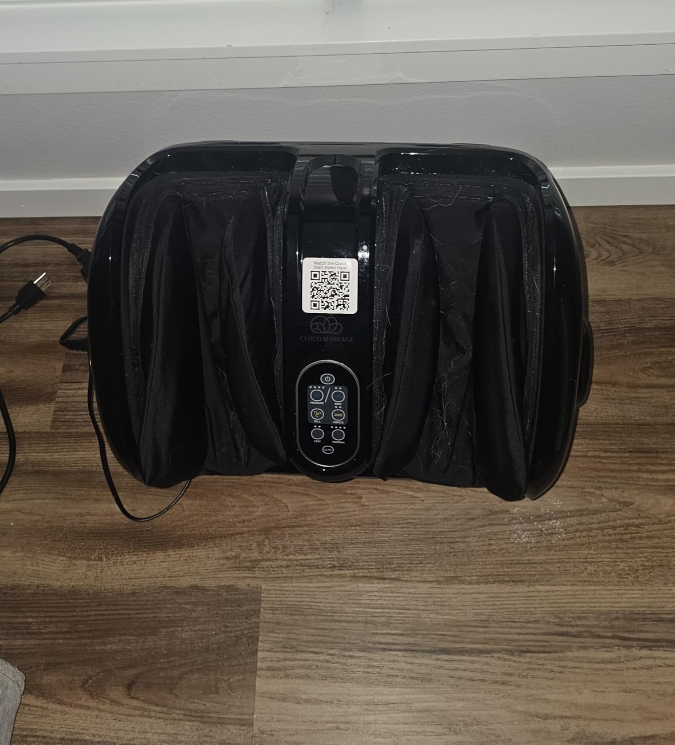 Cloud Massage Shiatsu Foot Massager with Heat, Deep Kneading Therapy for Pain Relief, Circulation, Post-Activity Relaxation - Foot Massager for Plantar Fasciitis, and Arthritis Relief customer photo 2