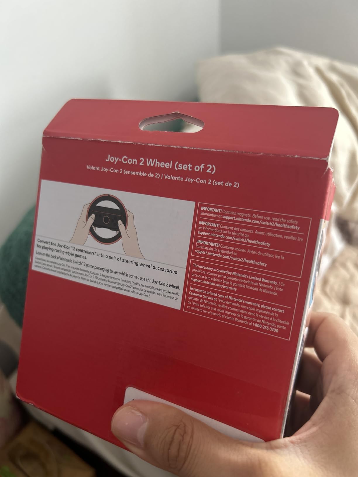 Nintendo Joy-Con 2 Wheel (set of 2) customer photo 1