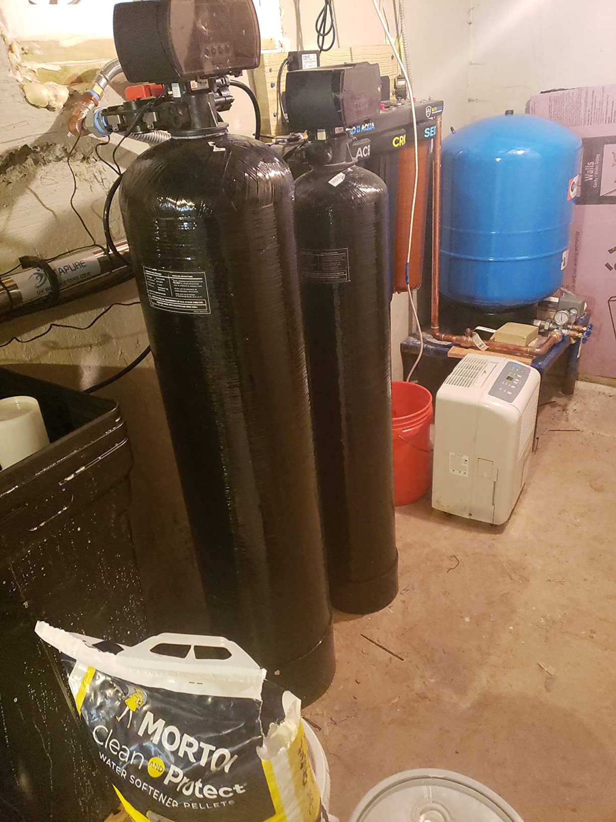 PRO+AQUA Elite 5-Stage Whole House Water Softener and Filter Bundle System for Well Water customer photo 2