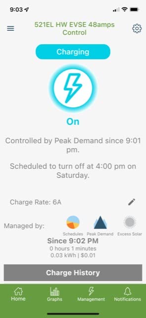 EMPORIA Level 2 EV Charger w/ J1772 Connector - 48 Amp, 240V WiFi Enabled Electric Vehicle Charging Station, 25ft Cable, NEMA 14-50, White customer photo 1