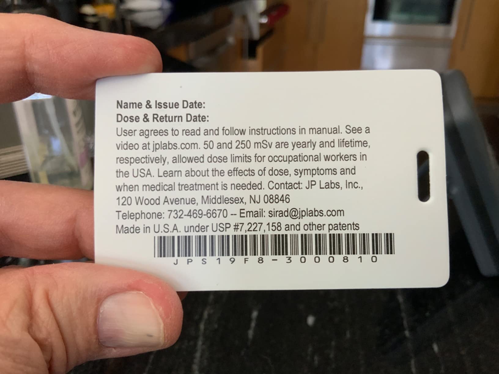 Rad Triage 50 Personal Radiation Detector for Wallet or Pocket, Nuclear Radiation Detector, Electromagnetic Field Detector, Anti Radiation Dosimeter customer photo 2