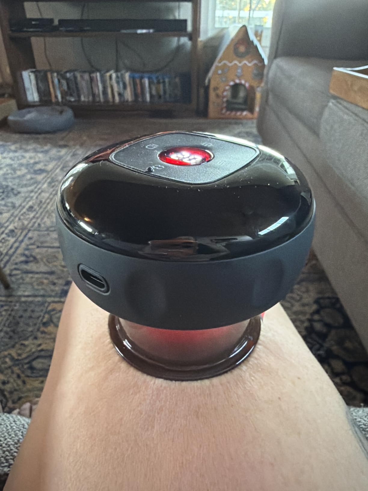 REVO The Original 4-in-1 Smart Cupping Therapy Massager, Red Light Therapy for Targeted Pain Relief, Knots, Aches, Muscle Soreness, Circulation & Tighter Skin, Portable Cupping Kit customer photo 2