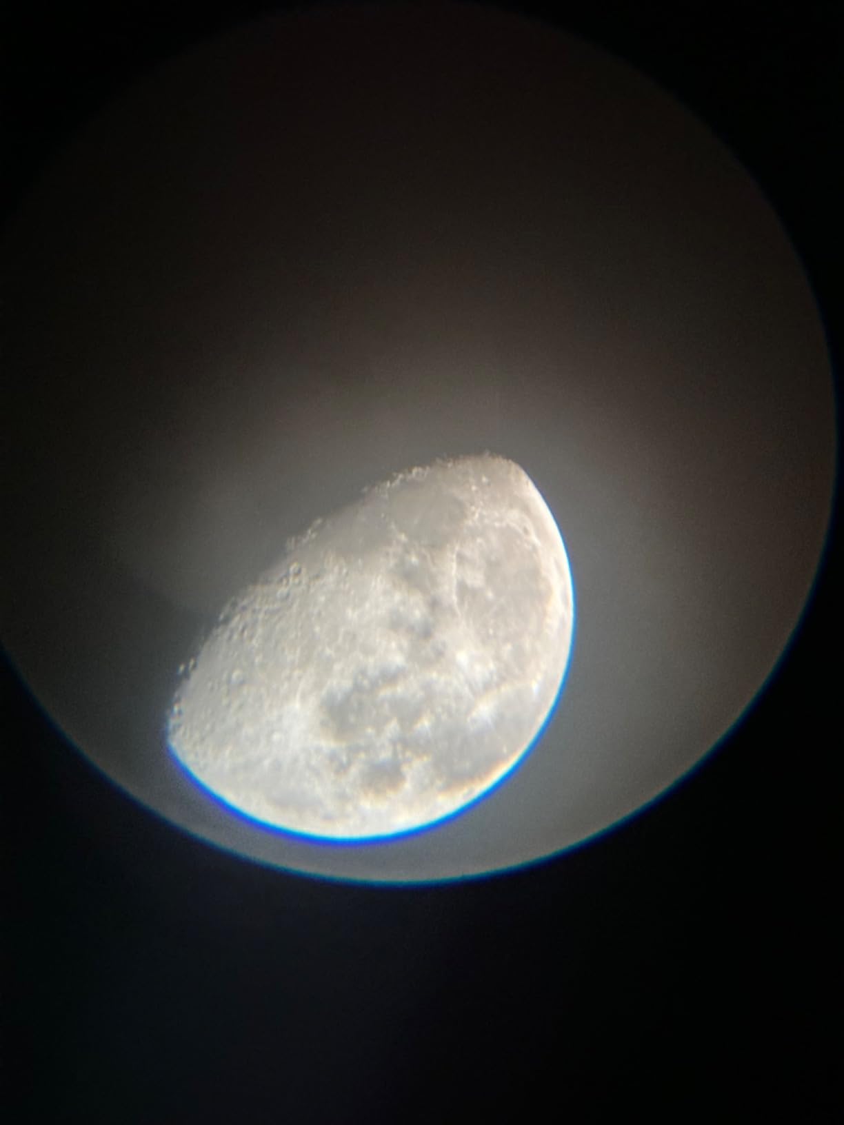 Lunar Telescope for Kids and Astronomy Beginners, Refractor Telescope with Finder Scope and 3 Eyepieces, Travel Telescope with Compact HD Binoculars for Moon Viewing Bird Watching Sightseeing customer photo 1