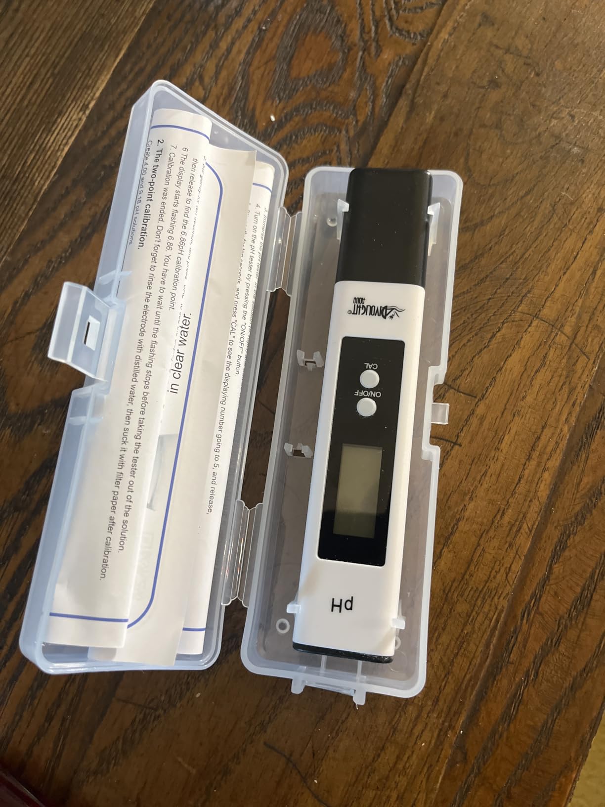 Digital PH Meter - High Accuracy Digital Water Quality Tester with 0-14 PH Measurement Range for Household Drinking, Pool and Aquarium with ATC customer photo 2