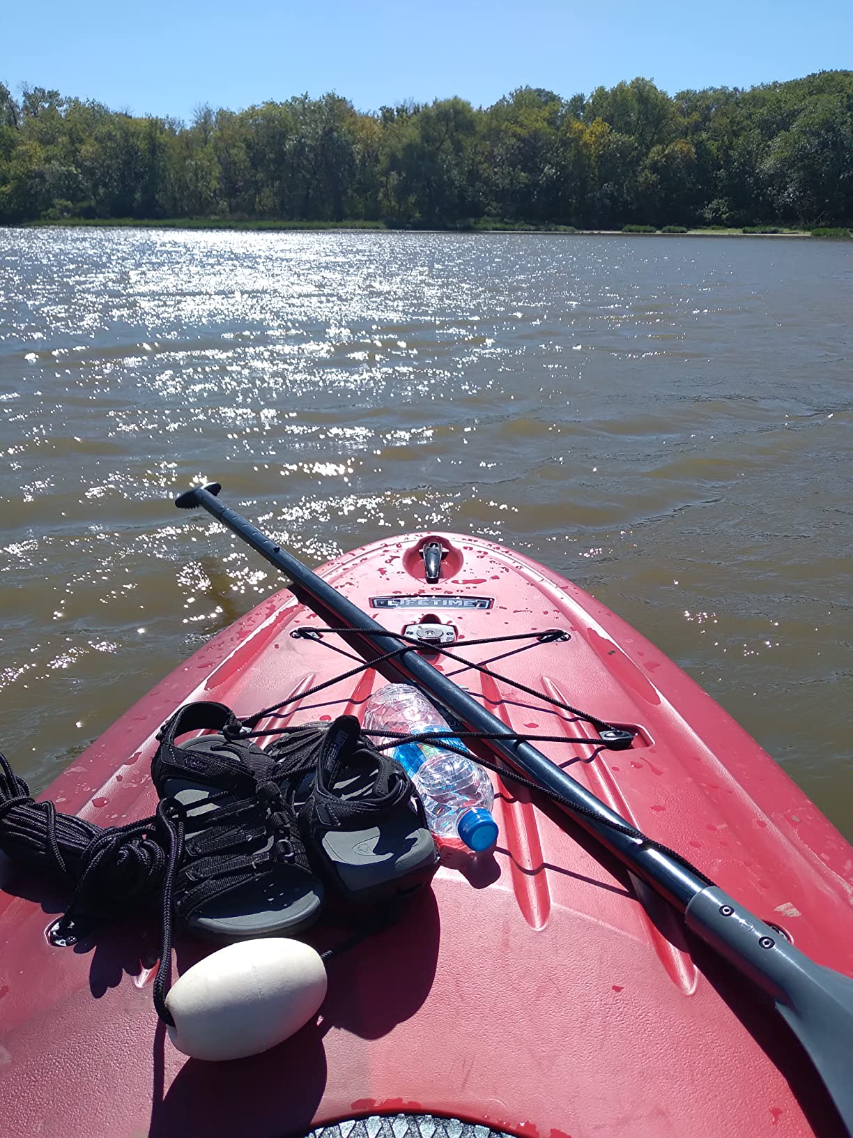Lifetime Horizon 100 Hardshell Stand-Up Paddleboard (Paddle Included), Volcano Fusion customer photo 2