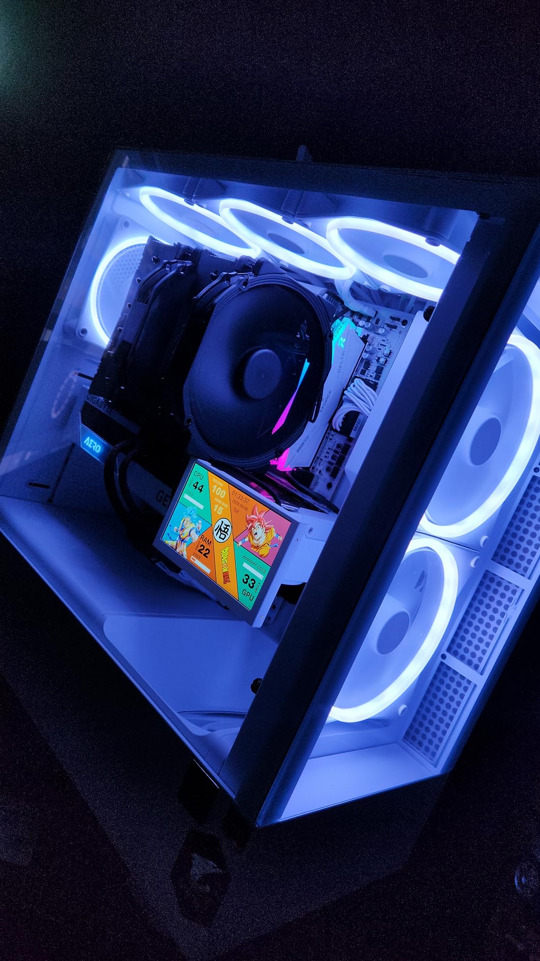 TEAMGROUP T-Force Delta RGB DDR5 RAM 32GB (2x16GB) 6000MHz PC5-48000 CL30 Intel XMP 3.0 & AMD Expo Compatible Desktop Memory Module Ram White FF4D532G6000HC30DC01 customer photo 1