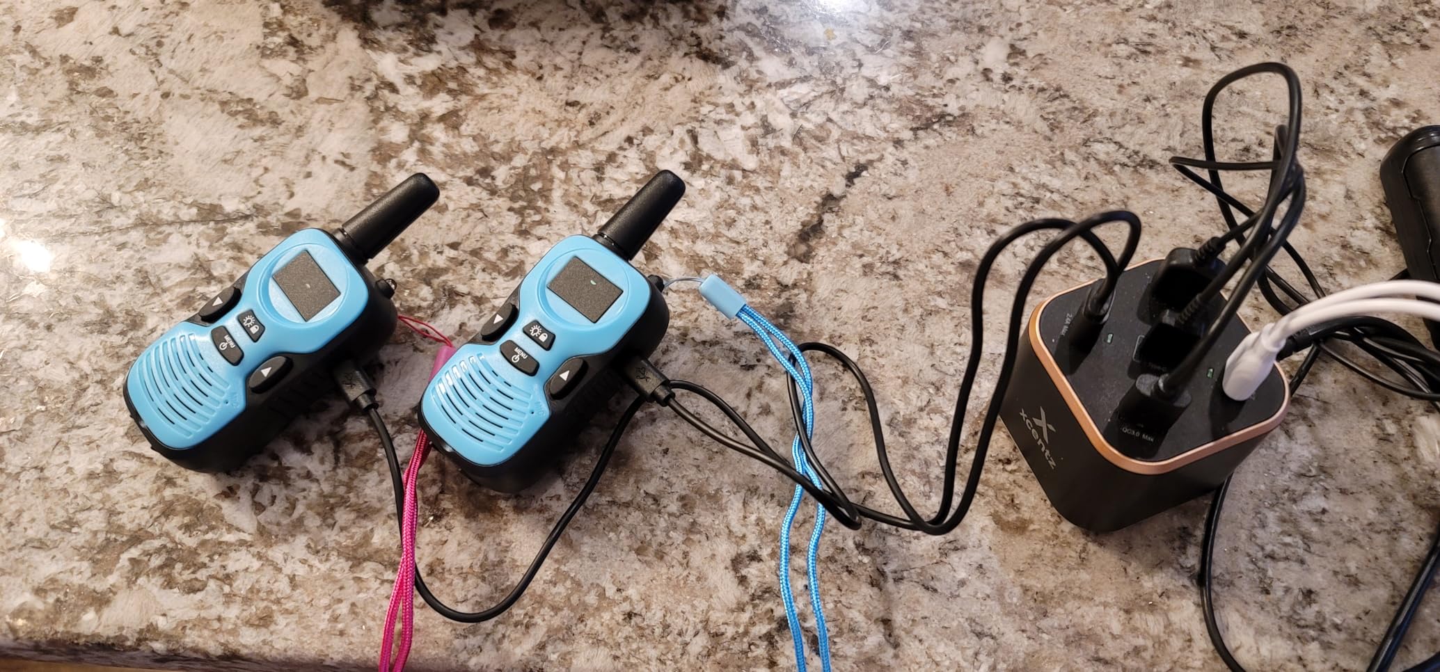 Walkie Talkies for Kids Long Range - 4 Pack Kid Walkie Talkies with Replaceable Shell Backlit LCD Flashlight 3 Miles Range - Gifts and Toys for 5-7 Year Old Boys and Girls customer photo 2