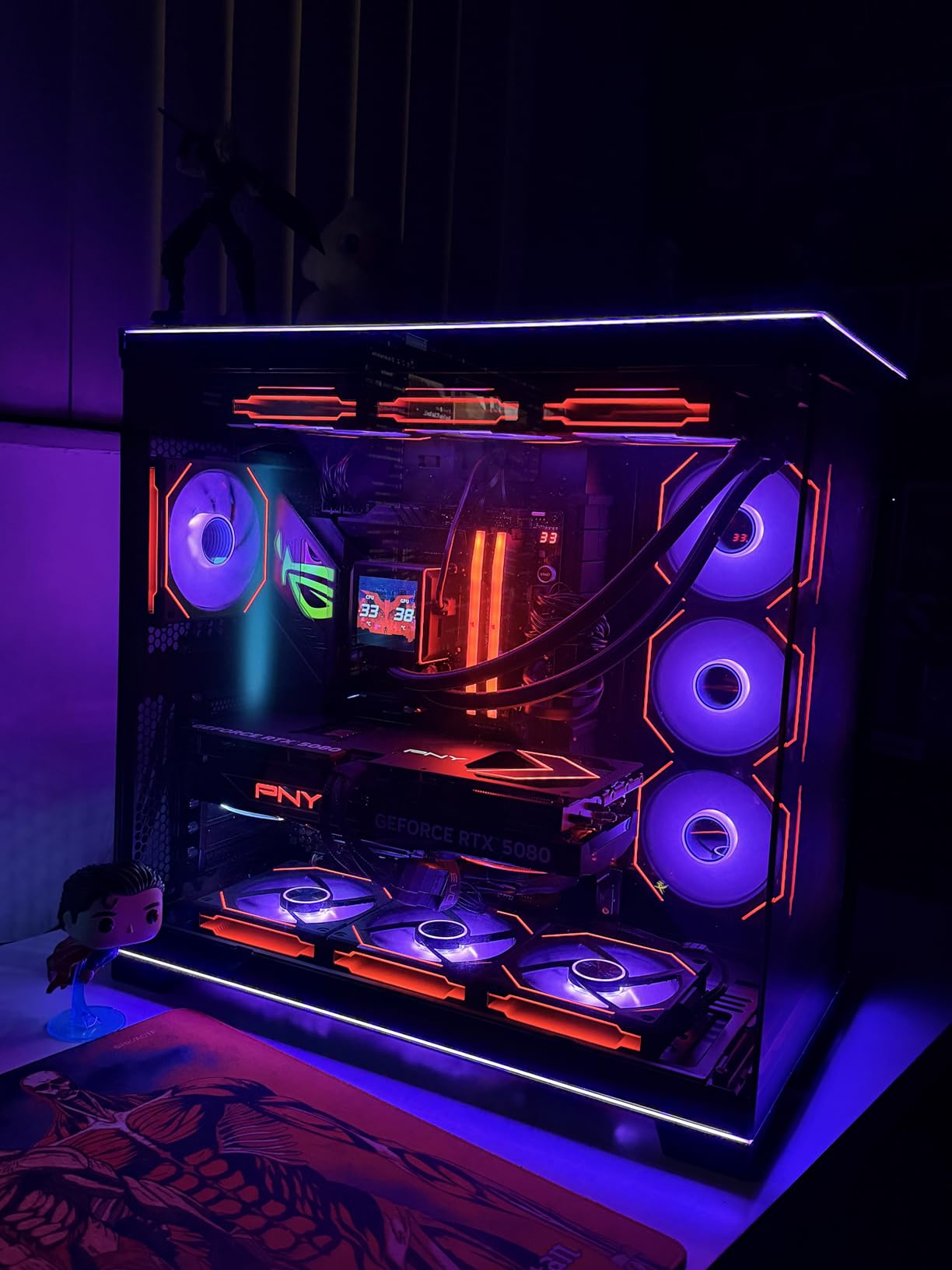Lian Li UNI Fan SL-Infinity 120mm-Triple Pack-ARGB Fan-Infinity Mirror-Daisy-Chain Design-Customizable Lighting Effects customer photo 2