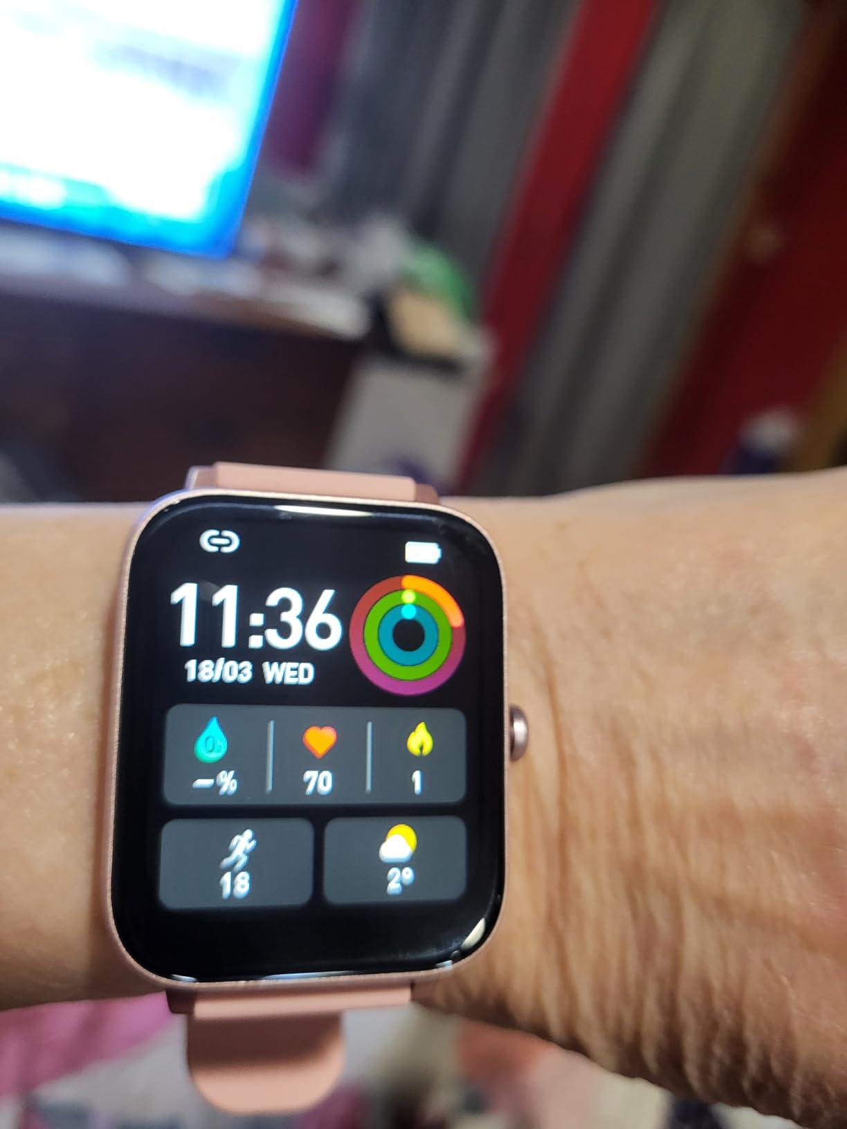 Smartwatch for Women - Call, Fitness Tracker, Heart Rate & Sleep Monitor, 1.69