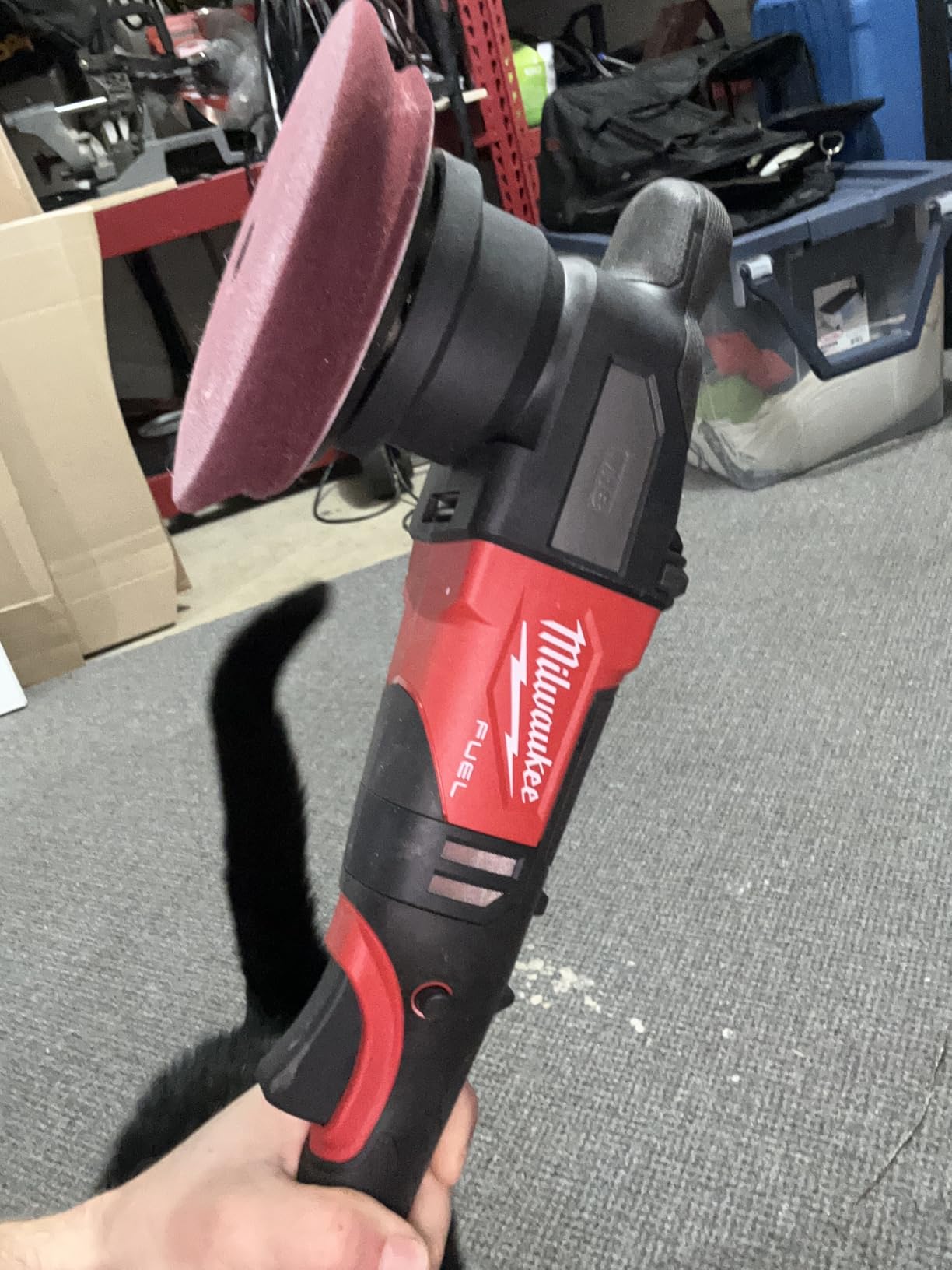 Milwaukee M18 Fuel 15mm Random Orbital Polisher - No Charger, No Battery, Bare Tool Only customer photo 2