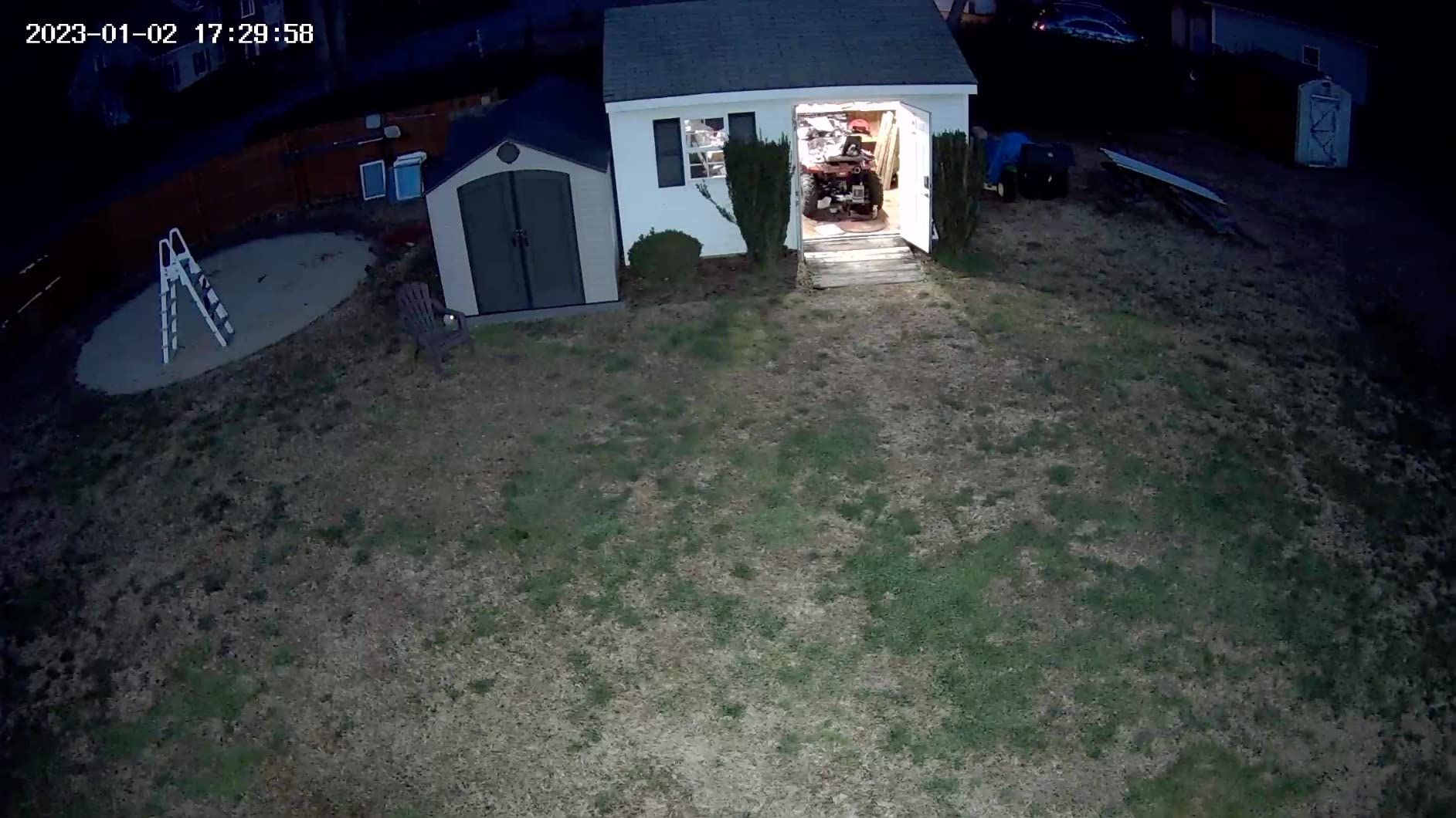 ieGeek Floodlight Camera, Outdoor Home Security Camera, 2K Wired Flood Light Camera Outdoor with Motion Sensor Cam, 2600 Lumens, Color Night Vision, 110dB Siren, 2 Way Audio, Compatible with Alexa customer photo 2