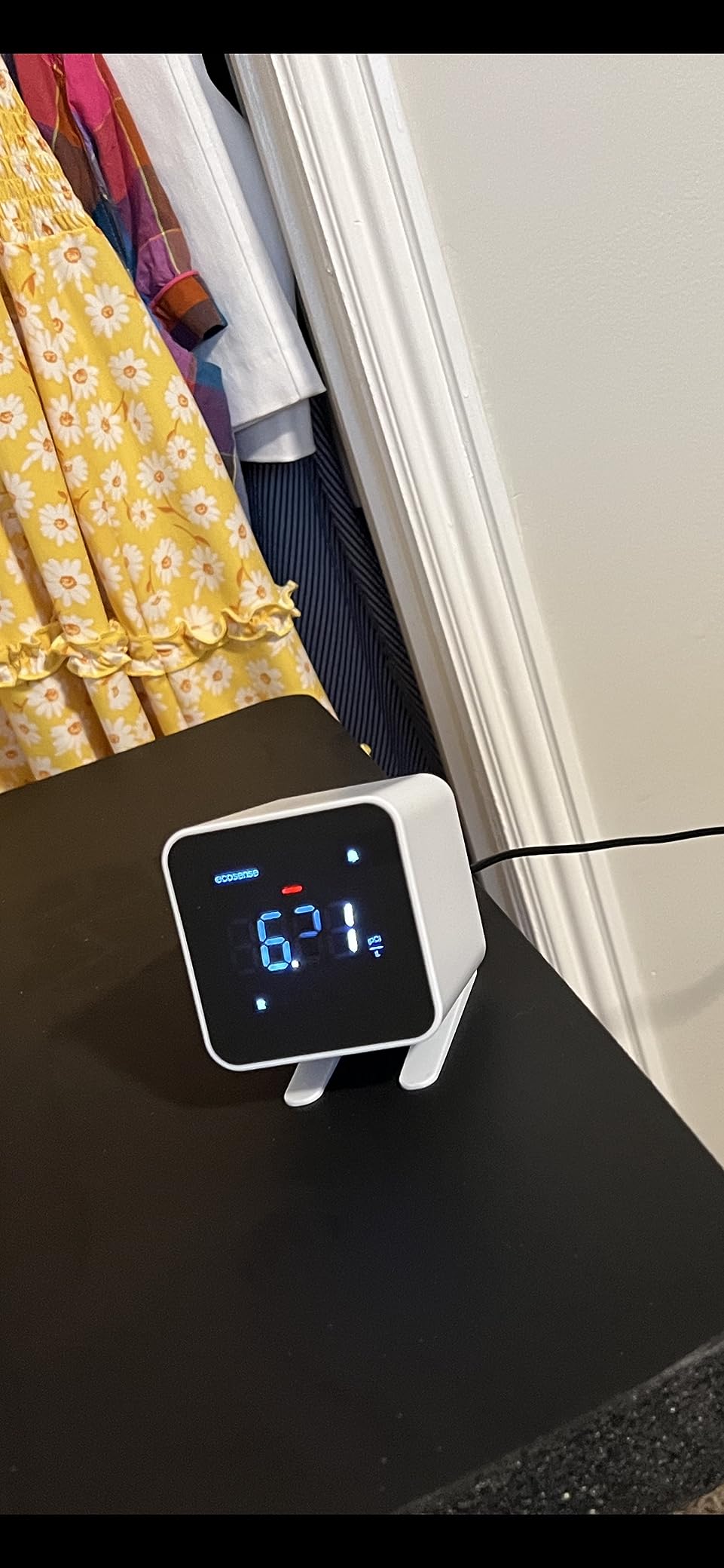 Ecosense EB100 EcoBlu, Home Radon Detector, Capture & Display Results Every 10 Minutes, Short & Long-Term Continuous Monitoring, Easy to Use customer photo 1