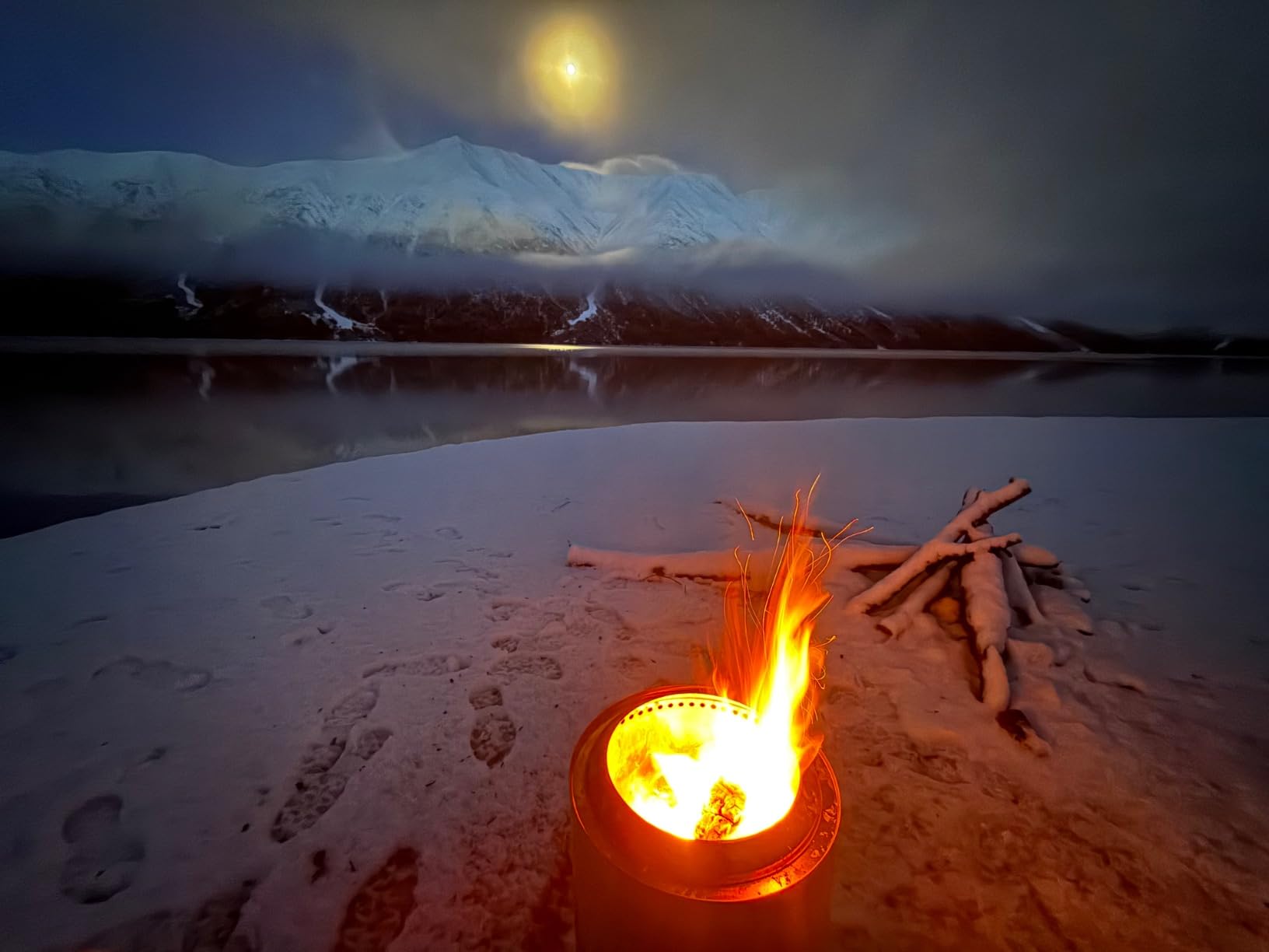 Solo Stove Ranger 2.0 with Stand - 15 Inch Smokeless Portable Fire Pit - Lightweight Outdoor Fireplace with Removable Ash Pan, Stainless Steel, Carry Case Included customer photo 2