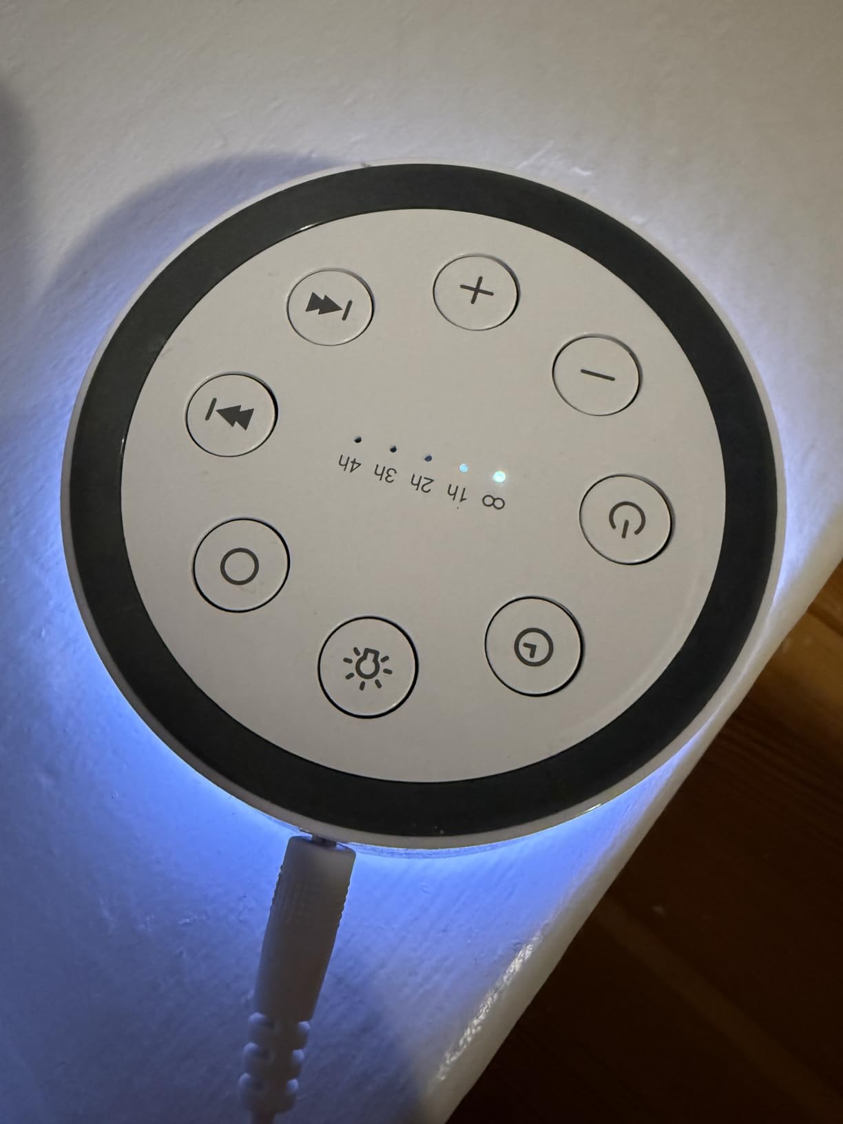 Brown Noise Sound Machine with 30 Soothing Sounds 12 Colors Night Light White Noise Machine for Adults Baby Kids Sleep Machines Memory Function 36 Volume Levels 5 Timers for Home Office Travel customer photo 1