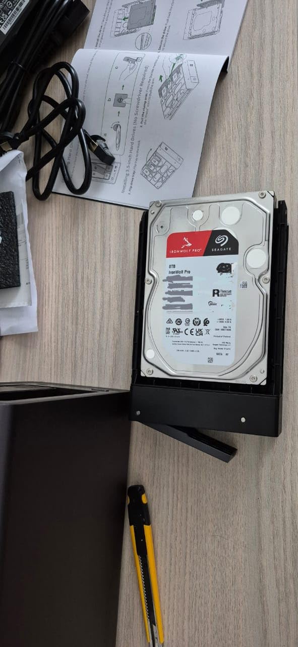 Seagate IronWolf Pro, 12 TB, Enterprise NAS Internal HDD -CMR 3.5 Inch, SATA 6 Gb/s, 7,200 RPM, 256 MB Cache for RAID Network Attached Storage customer photo 1