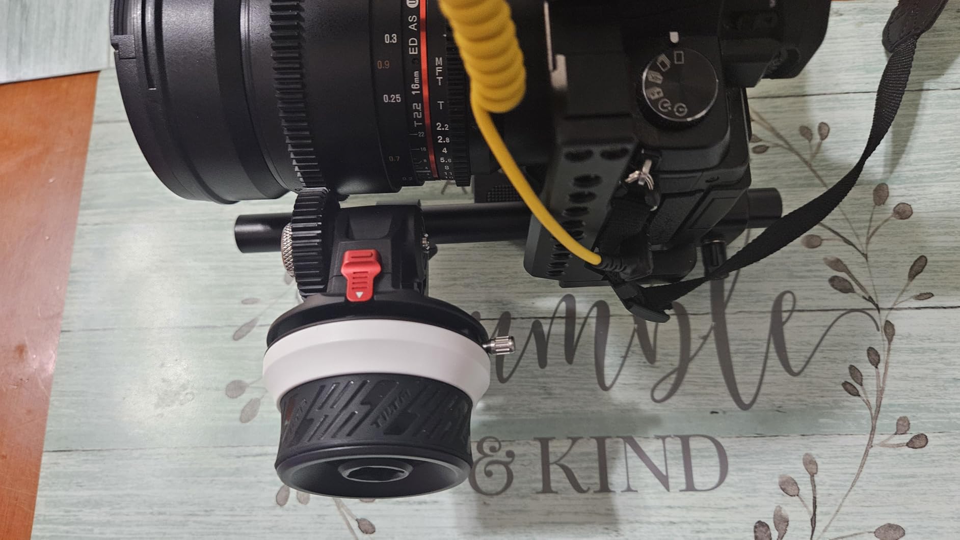 Tilta Pocket Follow Focus FF-T07 with A/B Stops, Fluid Damping System, 15mm Rod & Rod Holder customer photo 2