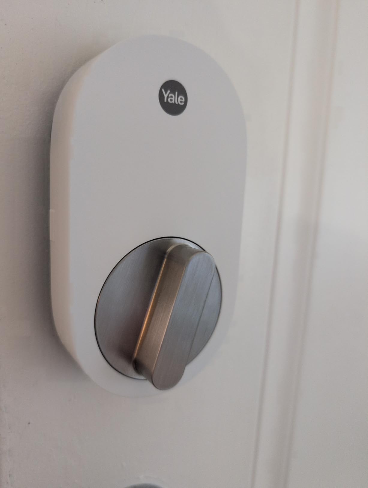 Yale Security Matte Black Keyed Deadbolt Smart Lock with Google Matter, YRD510-MT1-BLK customer photo 1