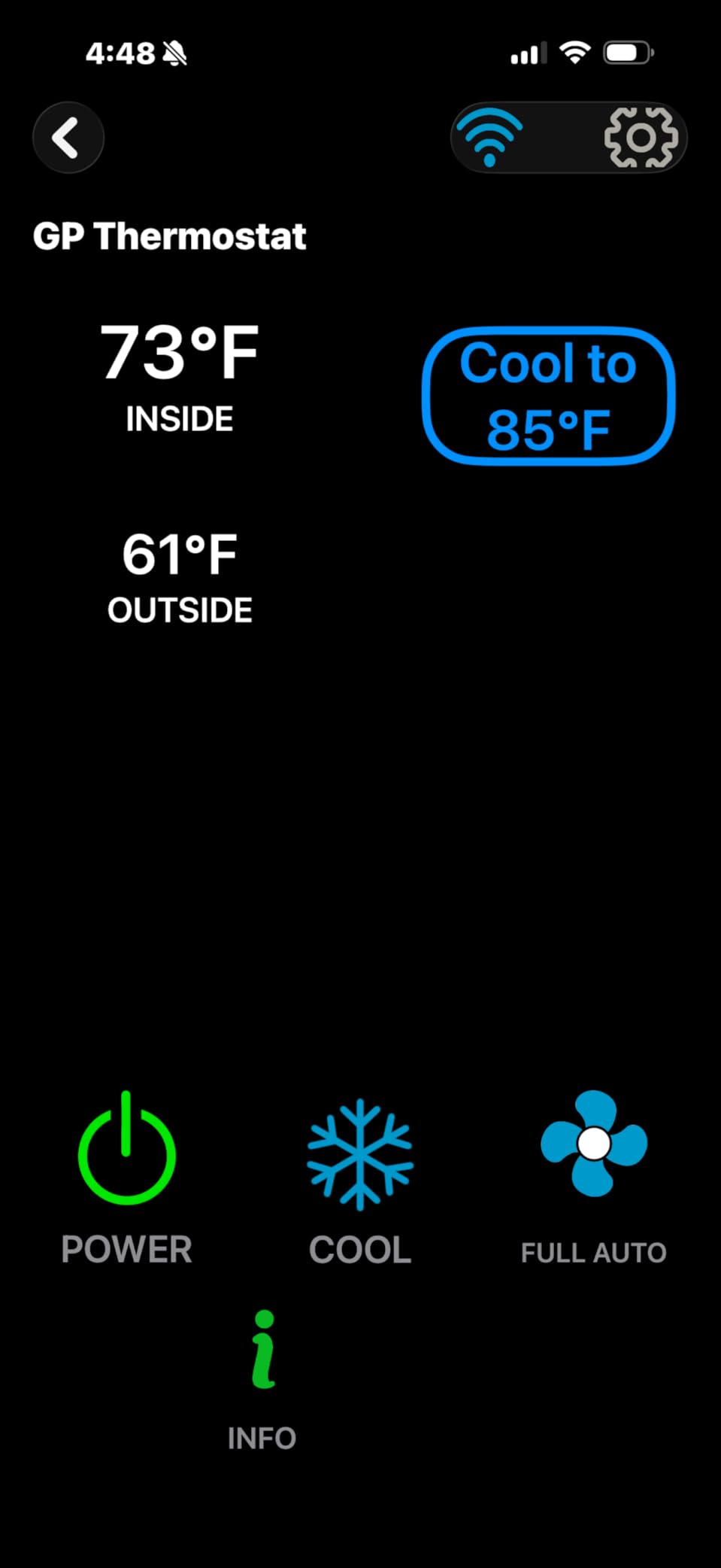 EasyTouch Digital RV Thermostat Replacement - Programmable and Reliable - WiFi and Bluetooth Enabled - Replacement Thermostat Compatible with Coleman MACH (352C Black) customer photo 2
