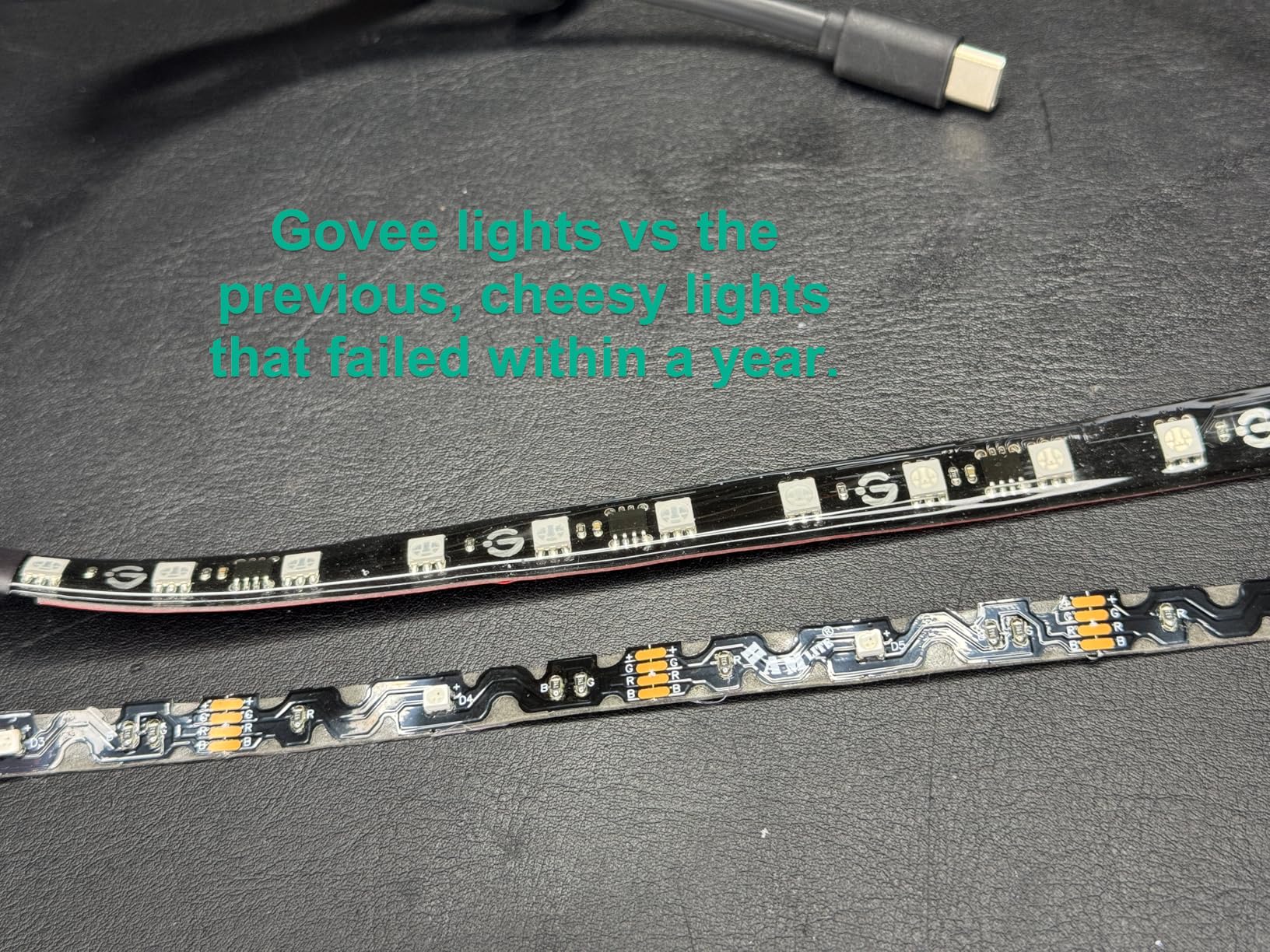 Govee Envisual TV Backlight T2 with Dual Cameras, 16.4ft RGBIC Wi-Fi LED Backlights for 75-85 inch TVs customer photo 1