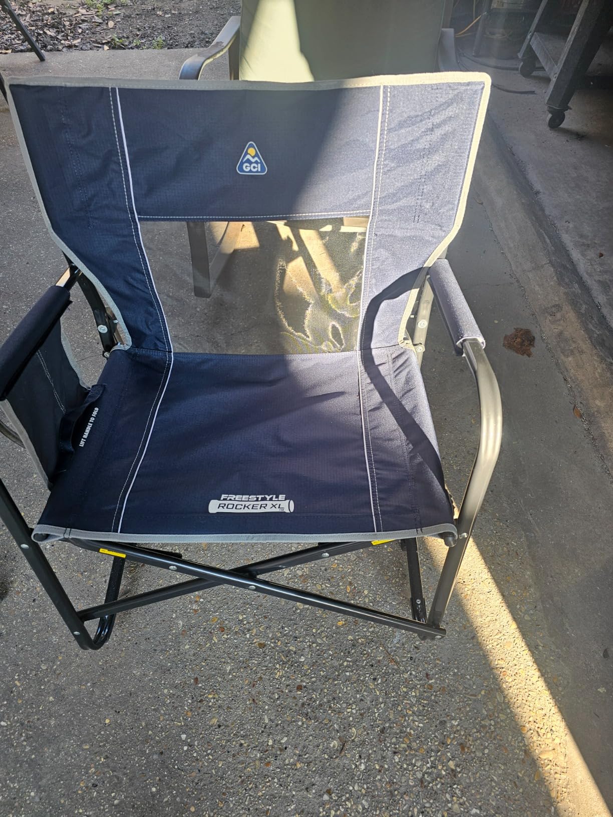 GCI Outdoor Freestyle Rocker XL Portable Folding Rocking Chair and Outdoor Camping Chair customer photo 2