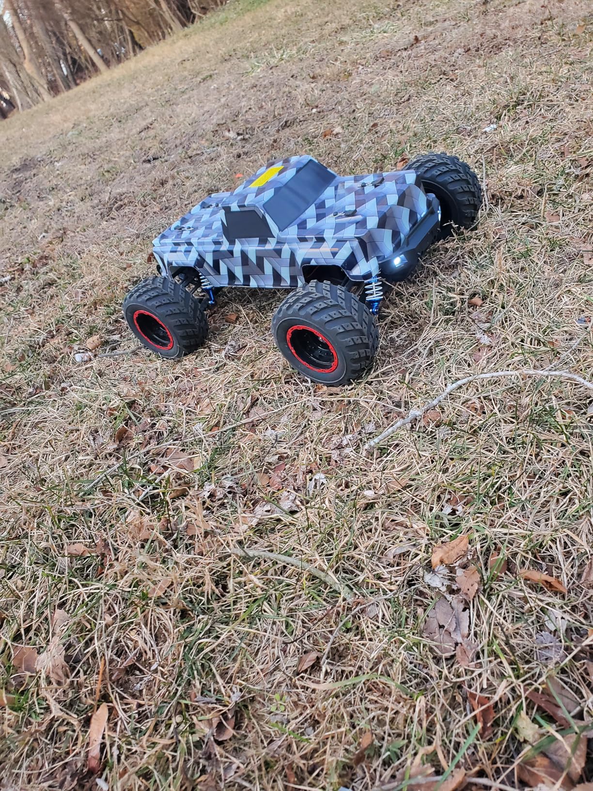 HAIBOXING 1/12 Scale Brushless RC Cars 903A, 4X4 Off-Road RC Monster Truck with Fast Remote Control of 55KM/H Top Speed, Hobby Grade RTR RC Vehicles All Terrain for Adults, Boys customer photo 1